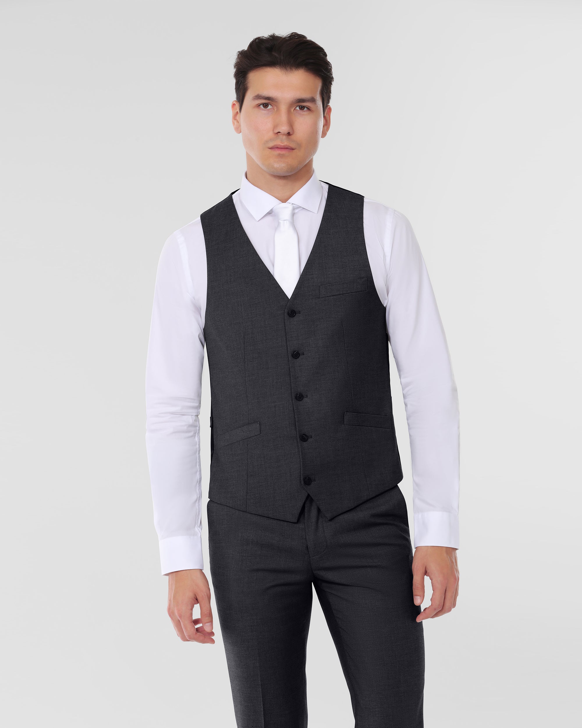 Performance Modern Fit Suit with Vest
