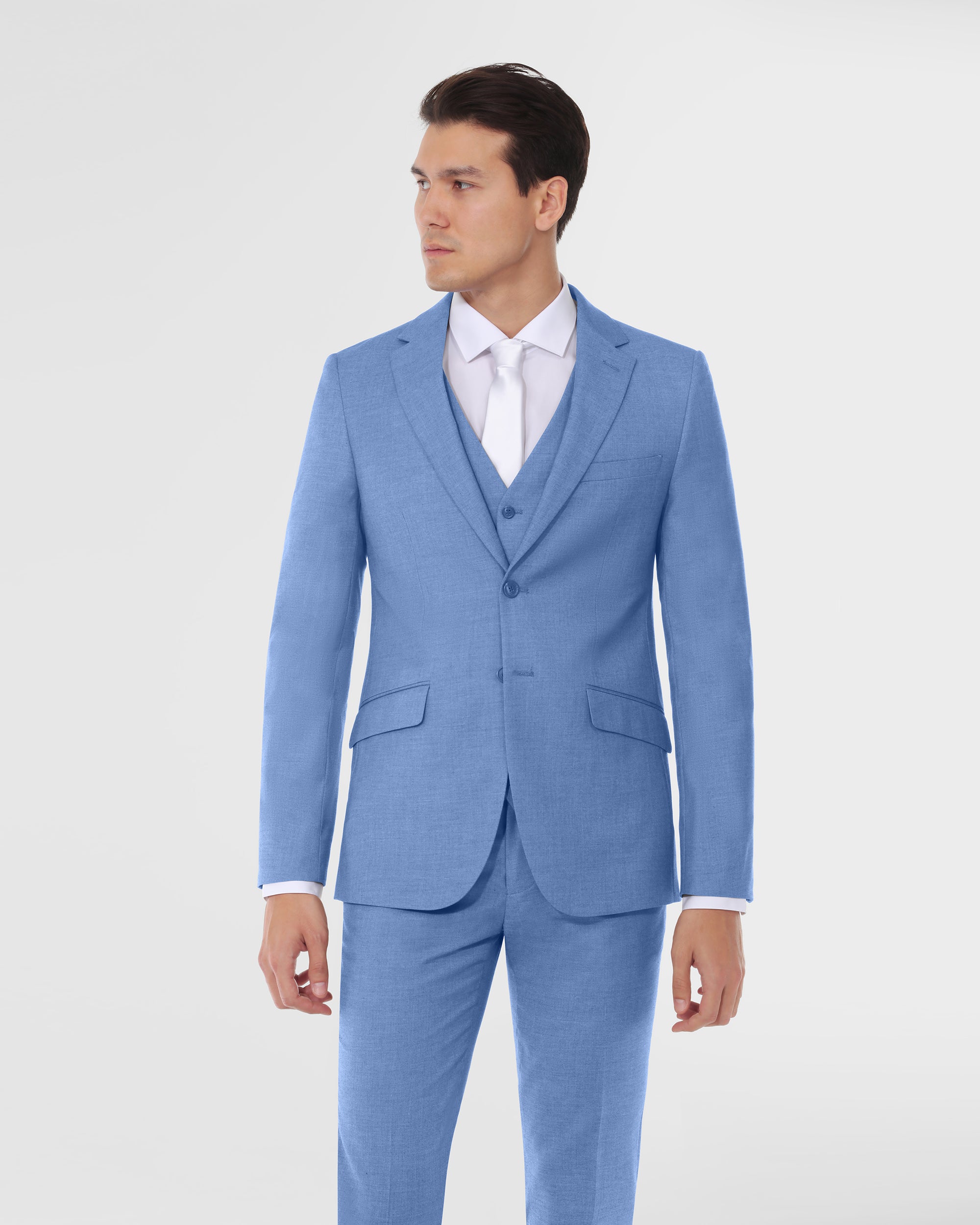 Performance Modern Fit Suit with Vest
