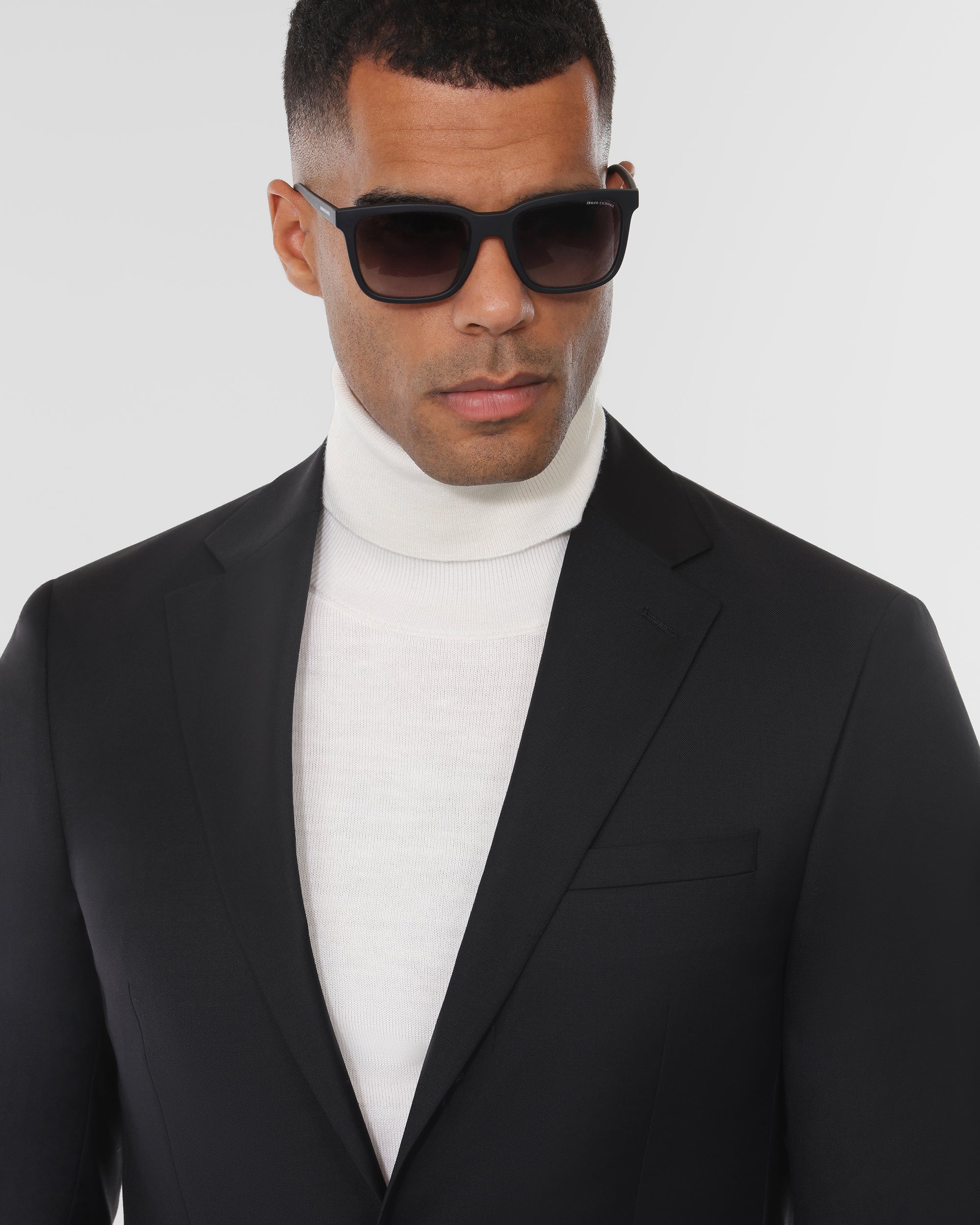 Wool Blend Slim Fit Suit