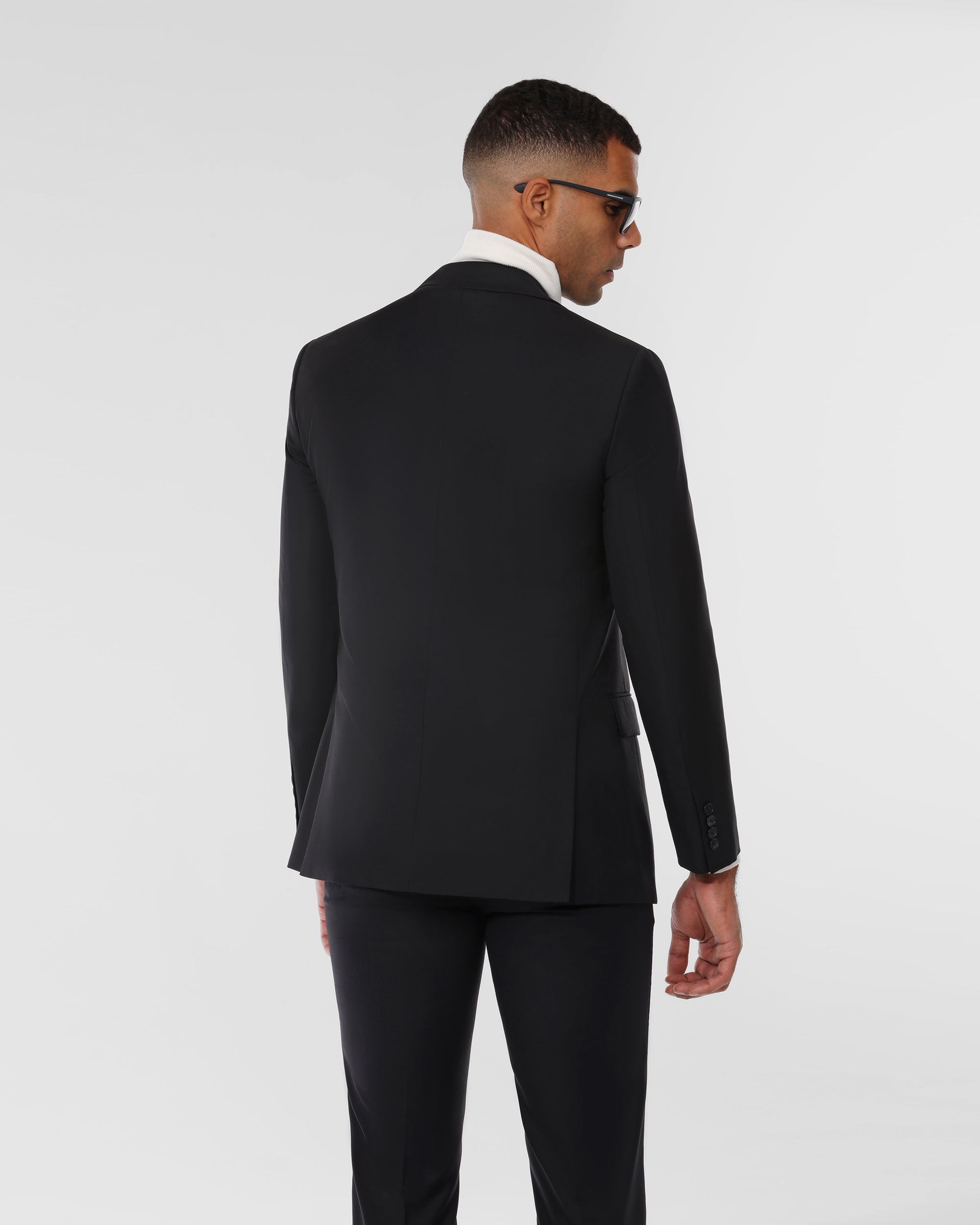 Wool Blend Slim Fit Suit