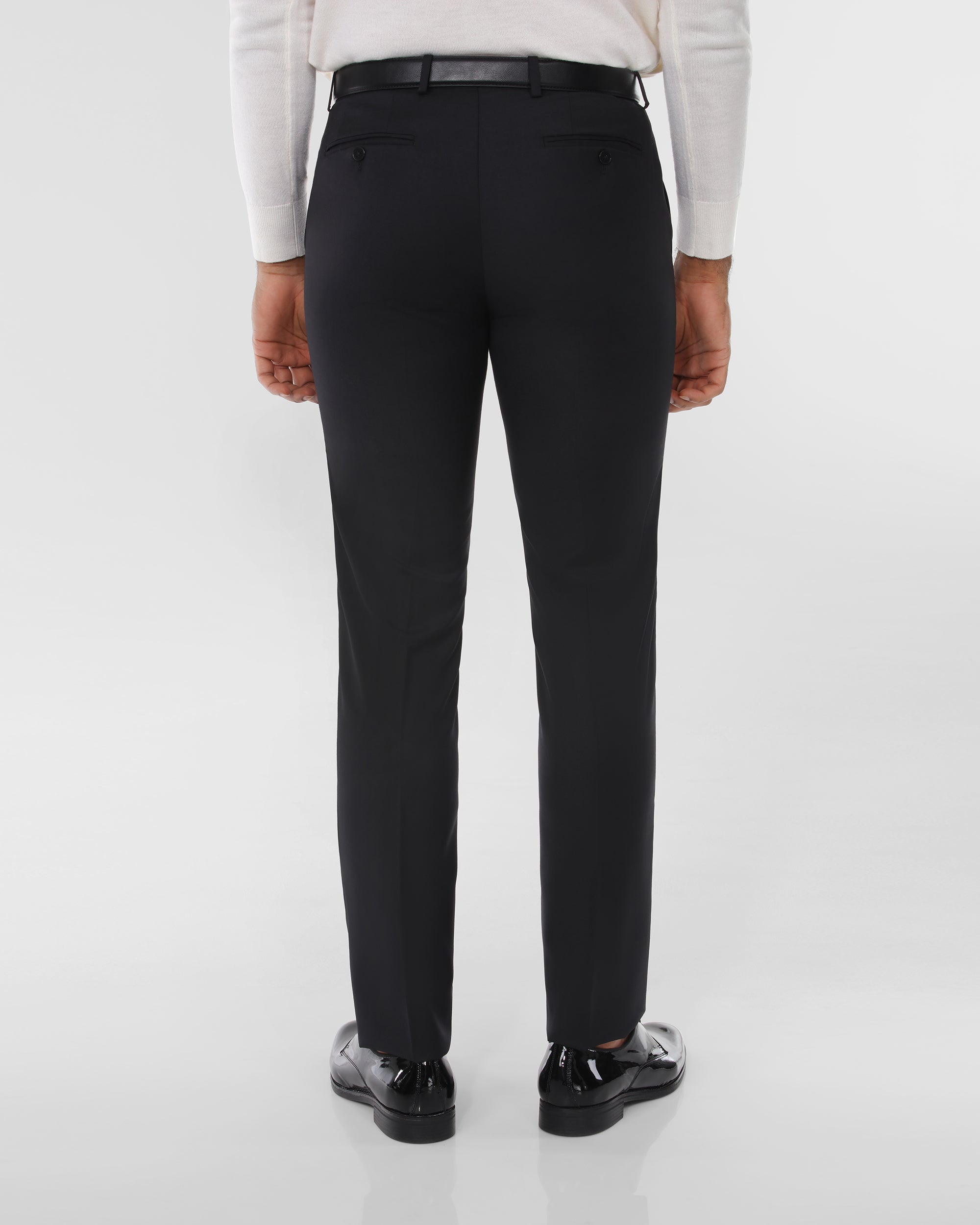 Wool Blend Slim Fit Suit