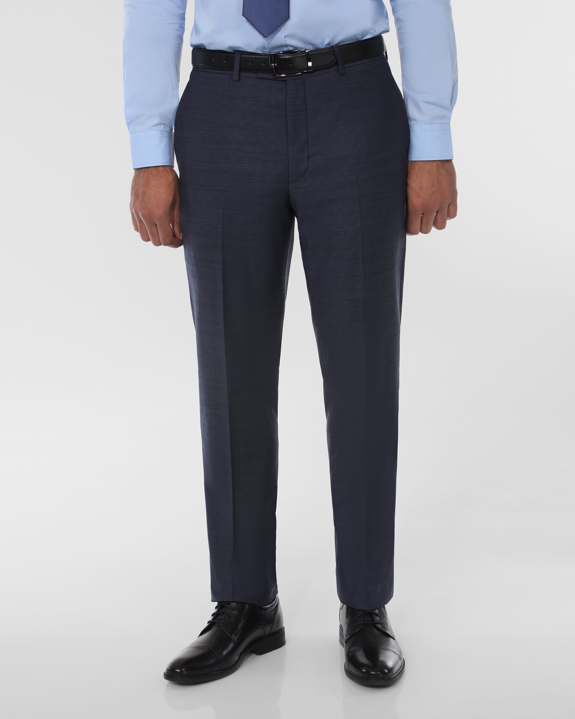 Plaid Modern Fit Wool Cashmere Suit
