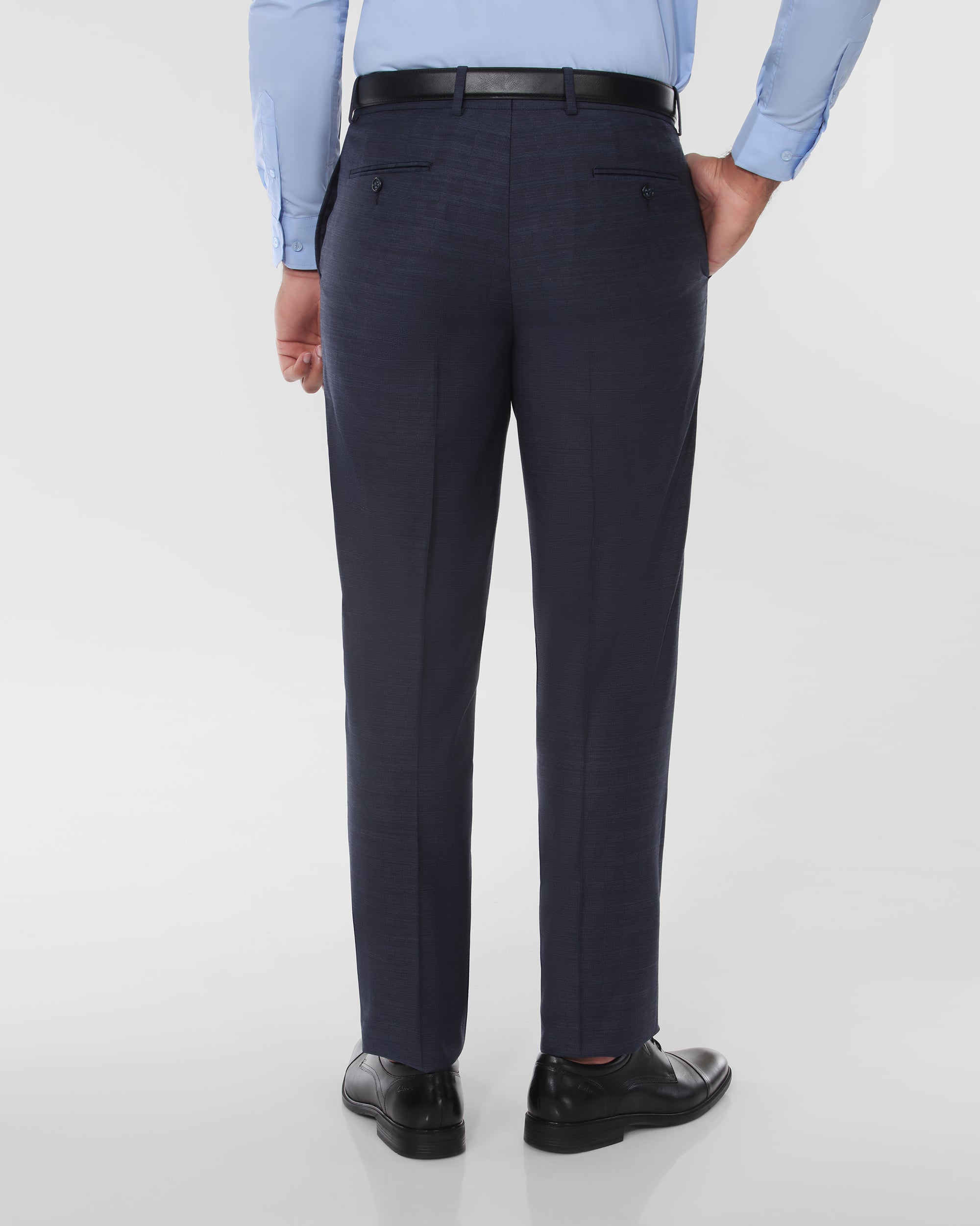 Plaid Modern Fit Wool Cashmere Suit