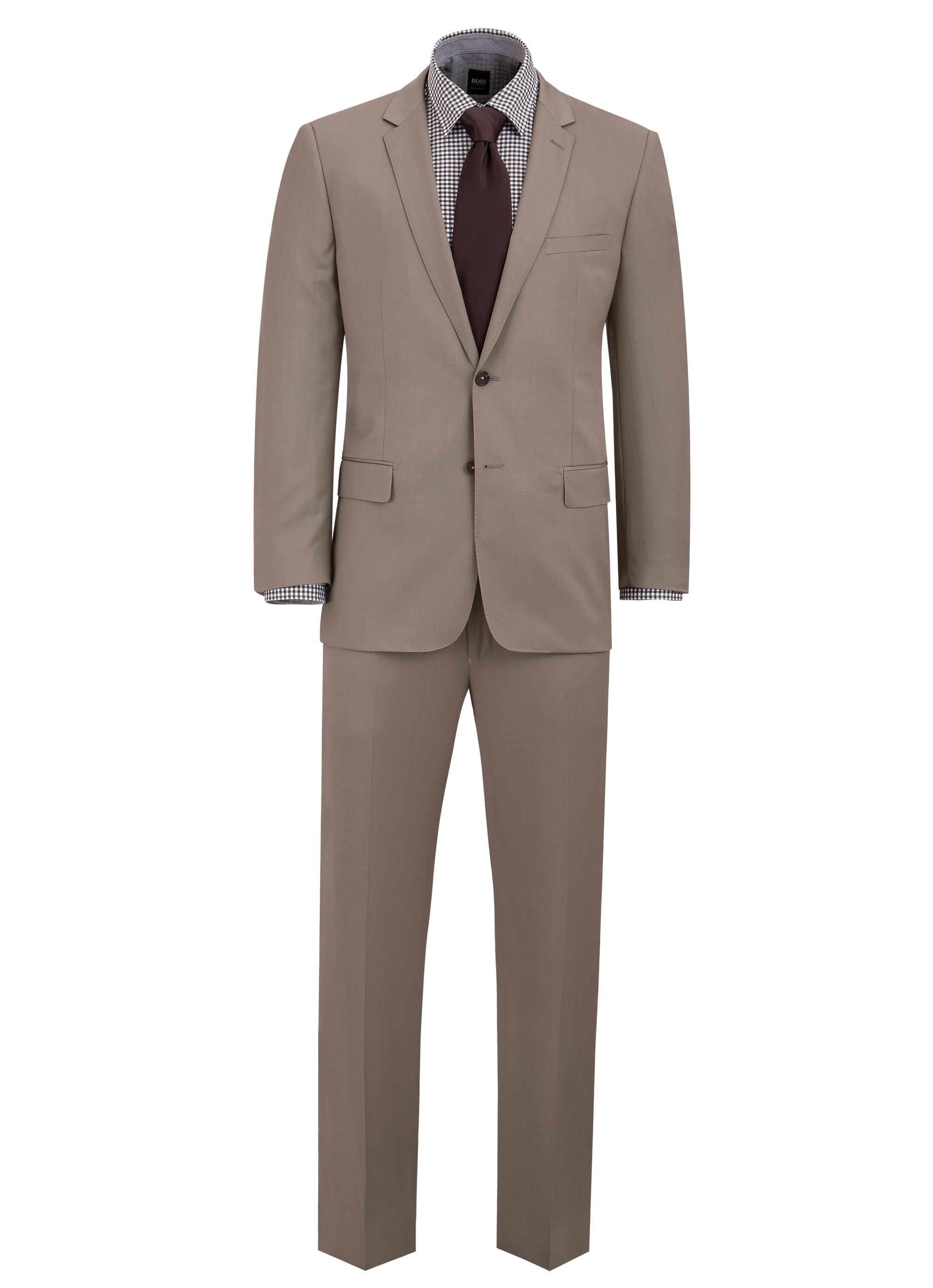 Modern Fit Wool Suit