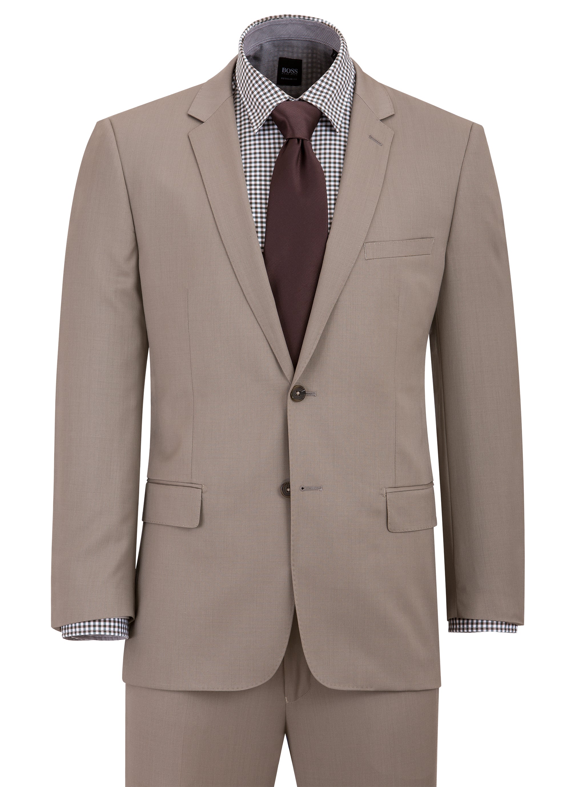 Modern Fit Wool Suit