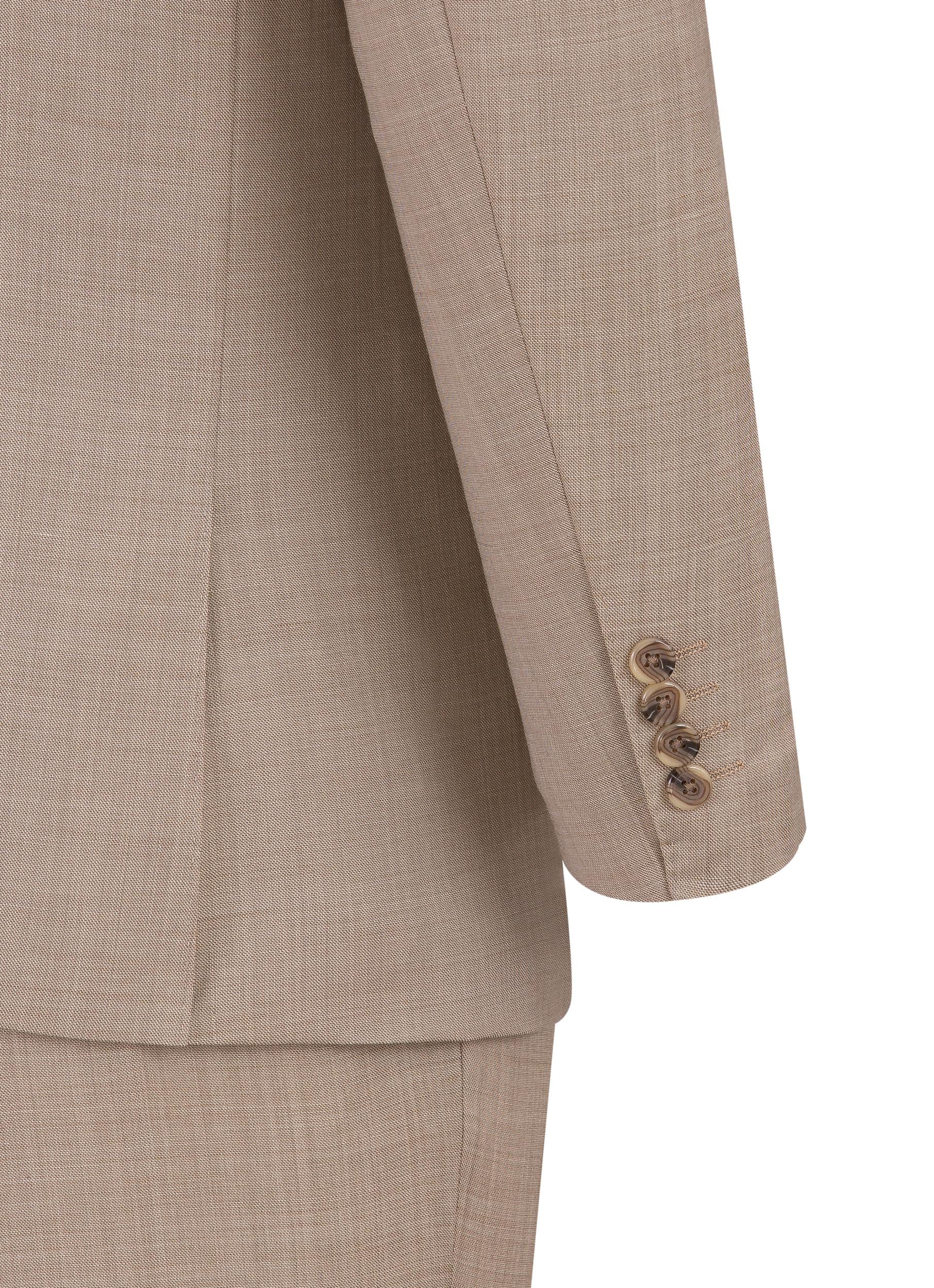 Sharkskin Modern Fit Wool Cashmere Suit