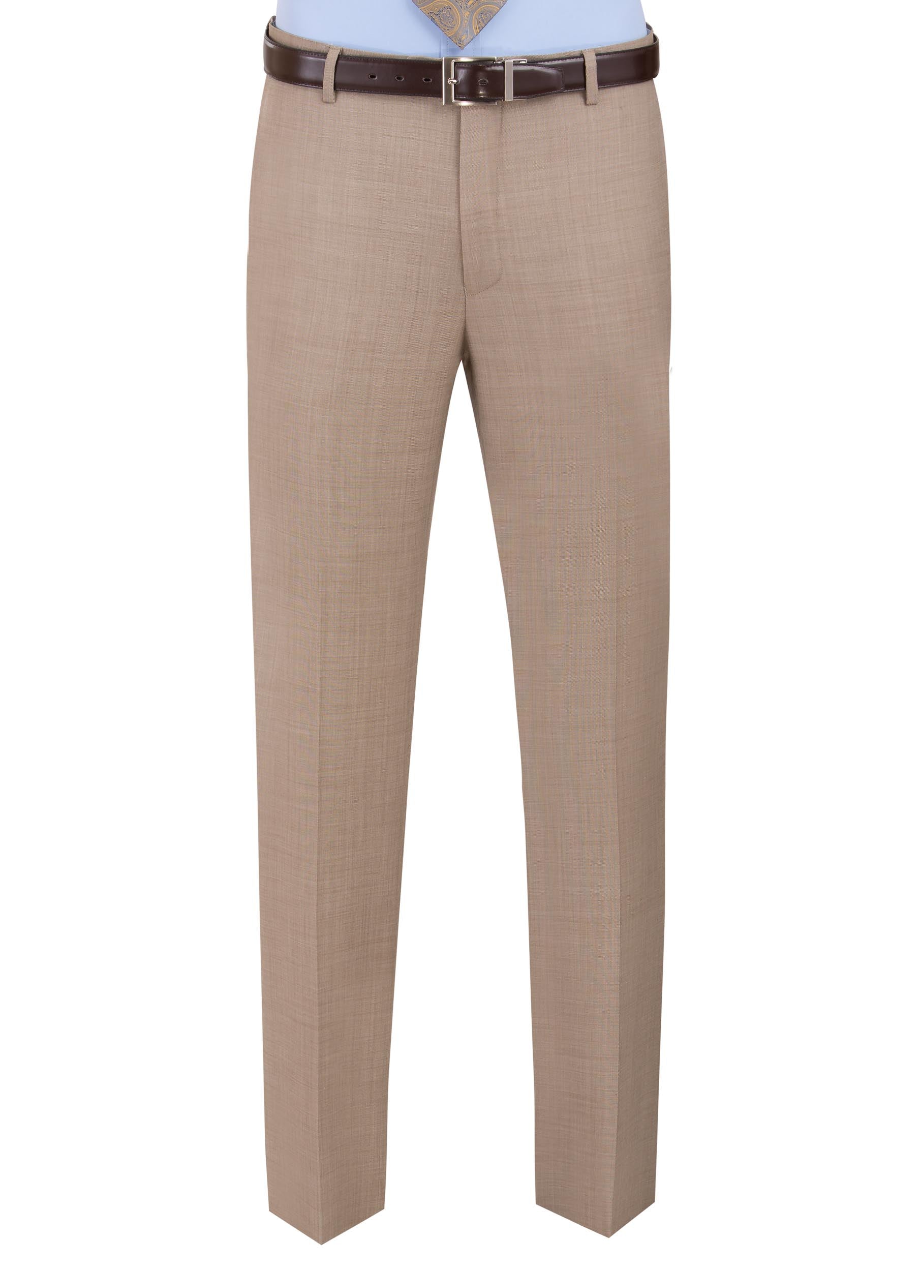 Sharkskin Modern Fit Wool Cashmere Suit