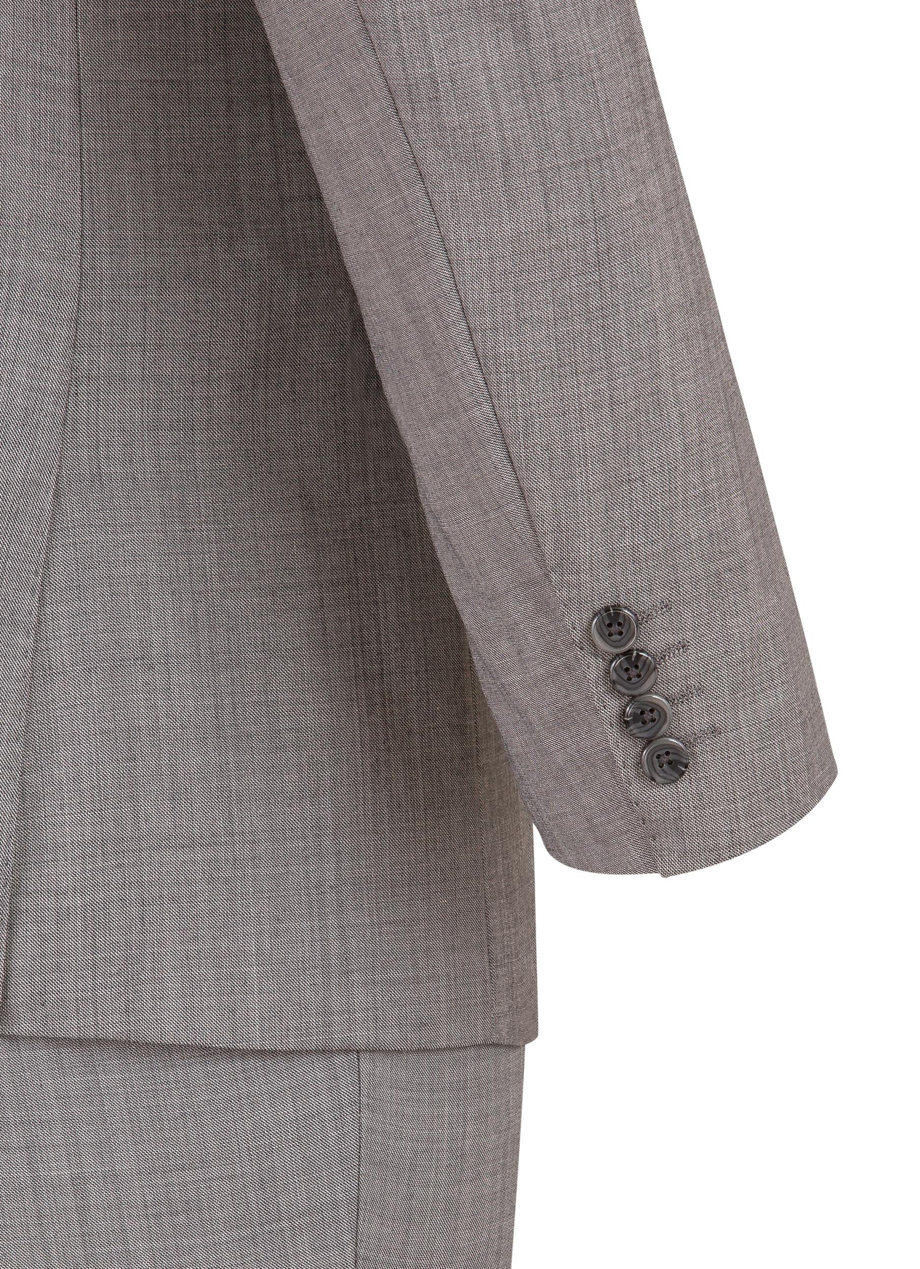 Sharkskin Modern Fit Wool Cashmere Suit