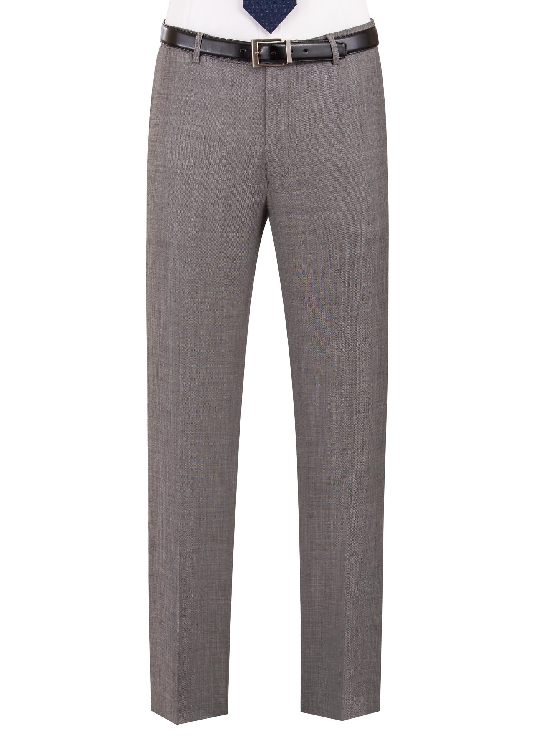 Sharkskin Modern Fit Wool Cashmere Suit
