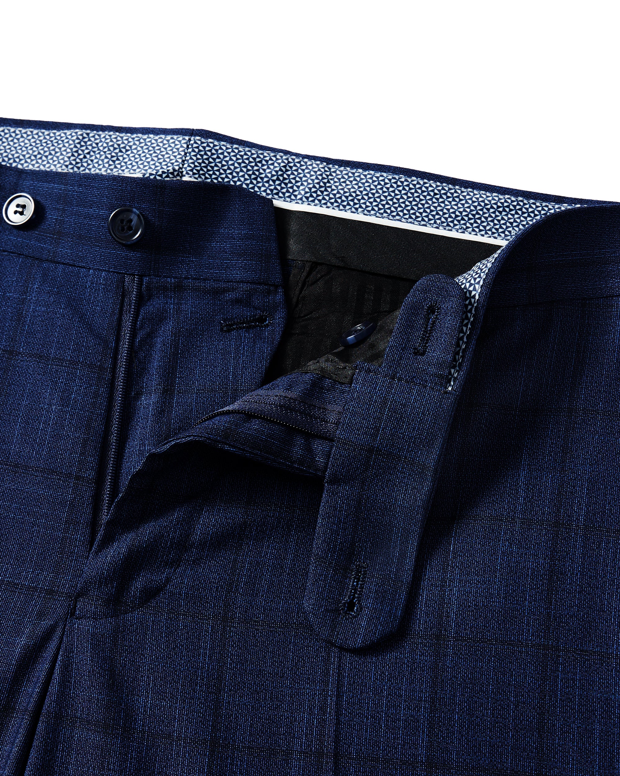 Checkered Modern Fit Suit