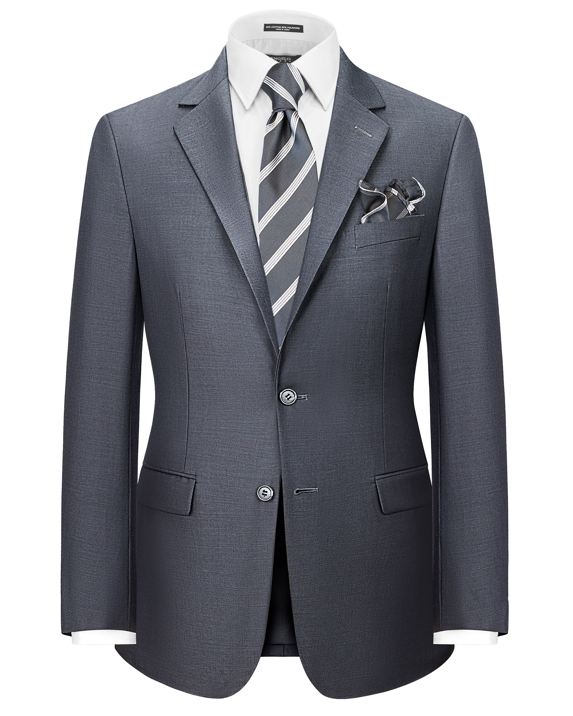 Modern Fit Wool Blend Suit
