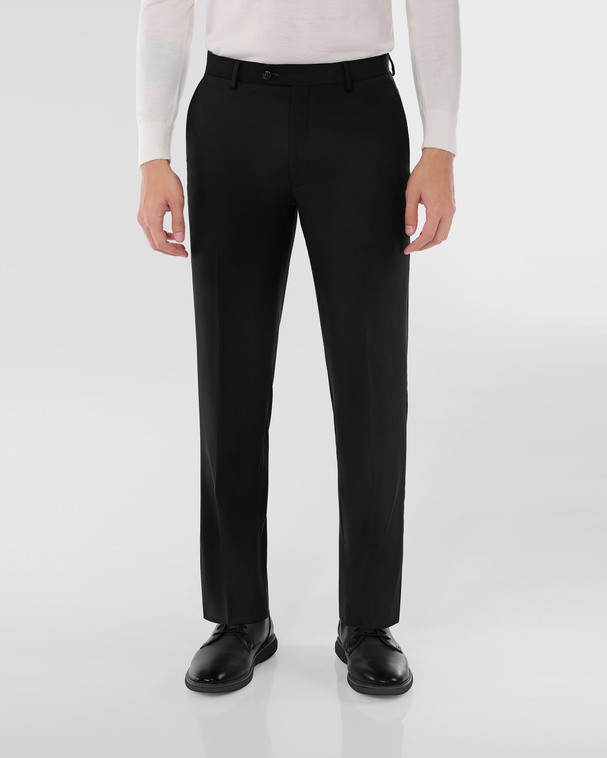 Luxury Wool Blend Modern Fit Double Breasted Suit