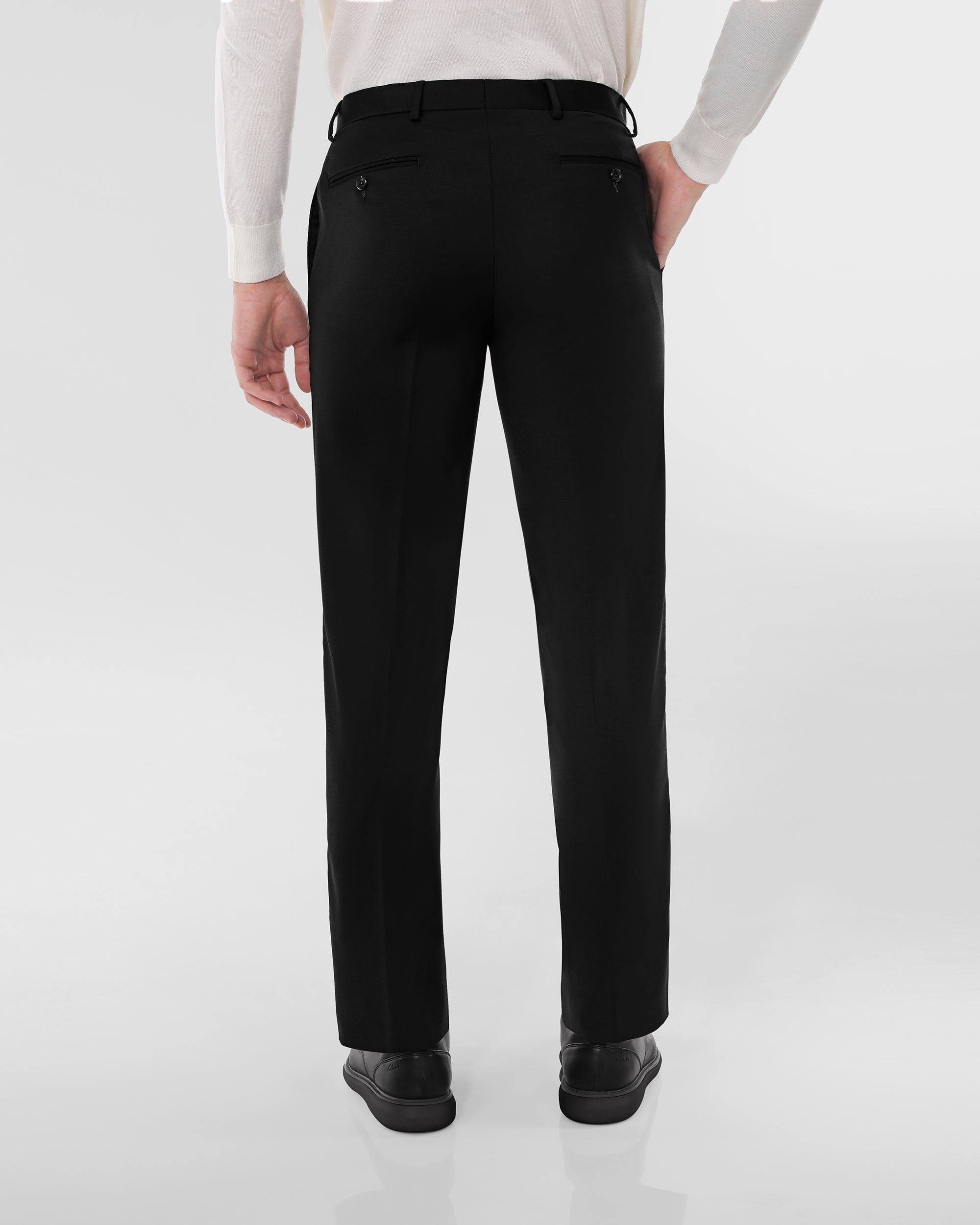 Luxury Wool Blend Modern Fit Double Breasted Suit