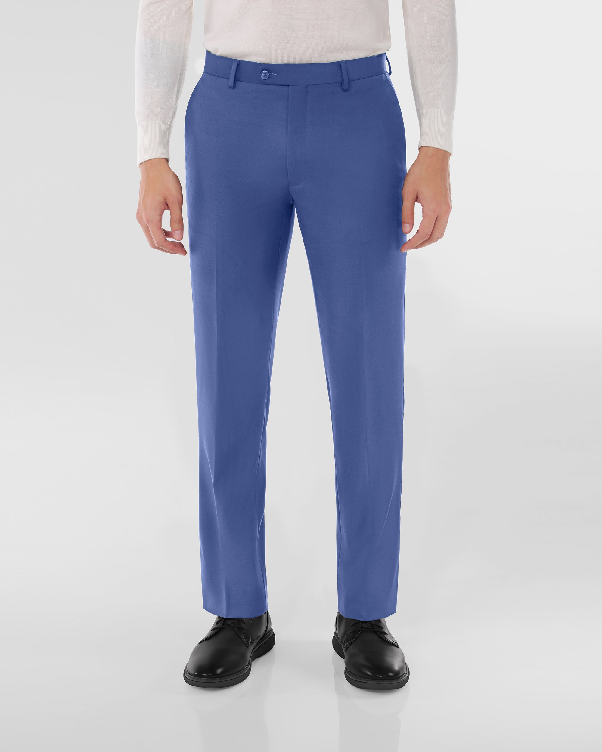 Luxury Wool Blend Modern Fit Double Breasted Suit