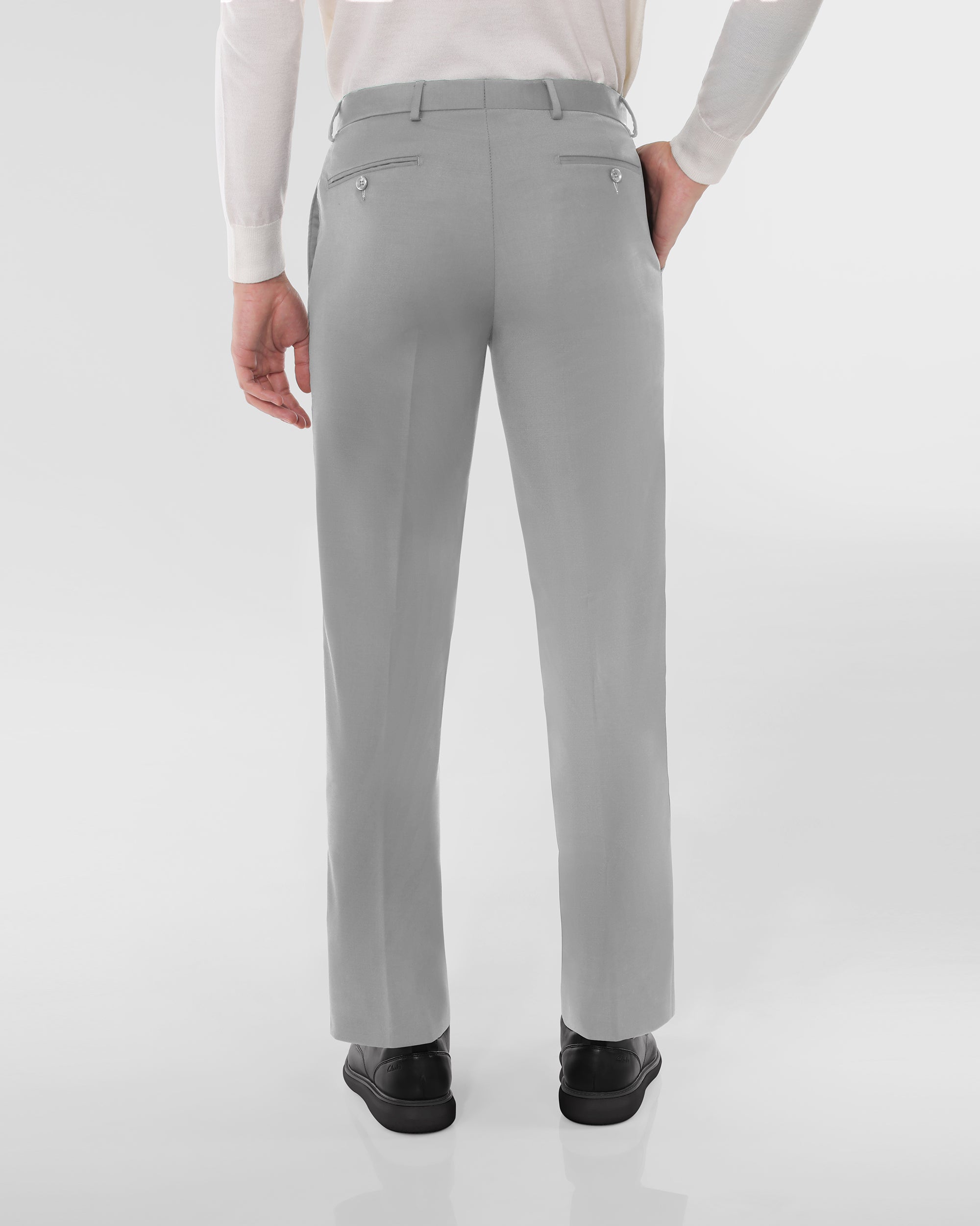 Luxury Wool Blend Modern Fit Double Breasted Suit