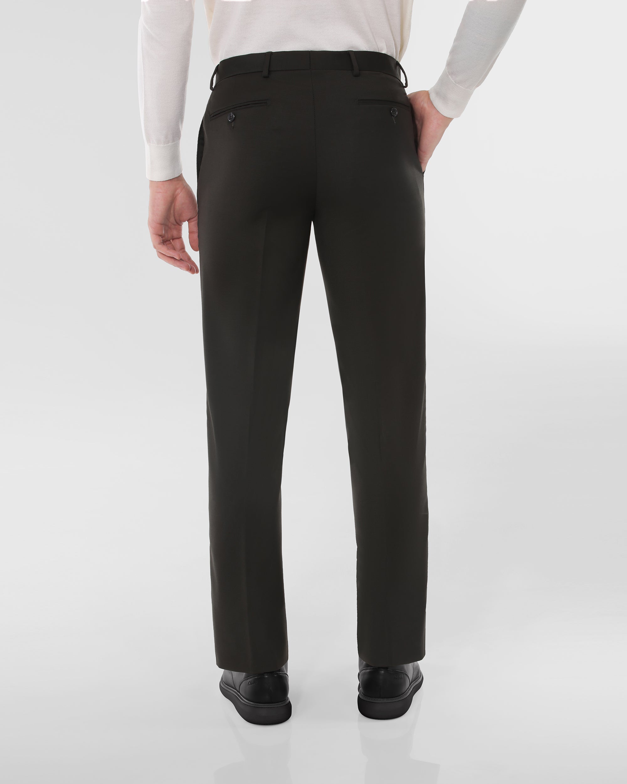 Luxury Wool Blend Modern Fit Double Breasted Suit