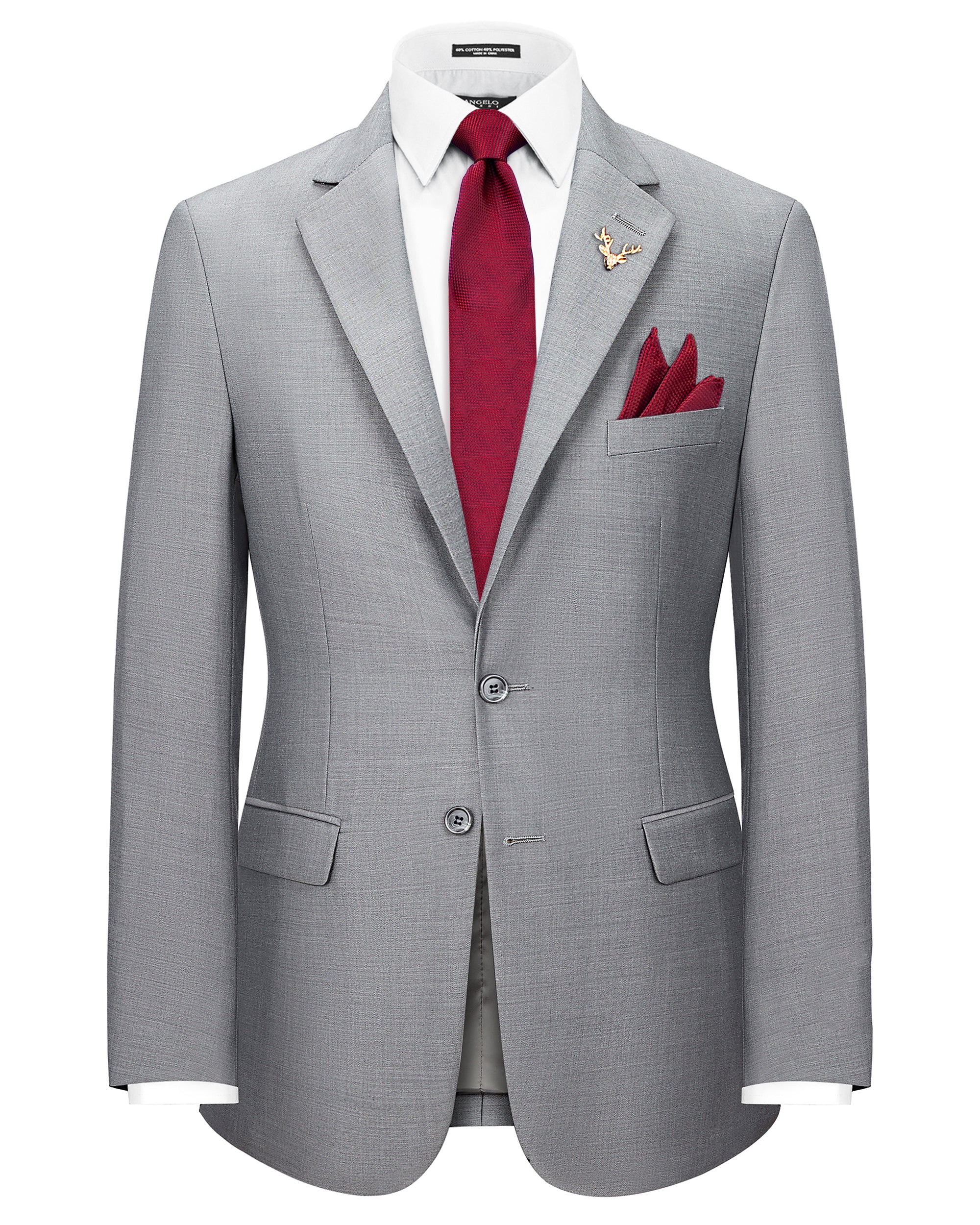Modern Fit Wool Blend Suit