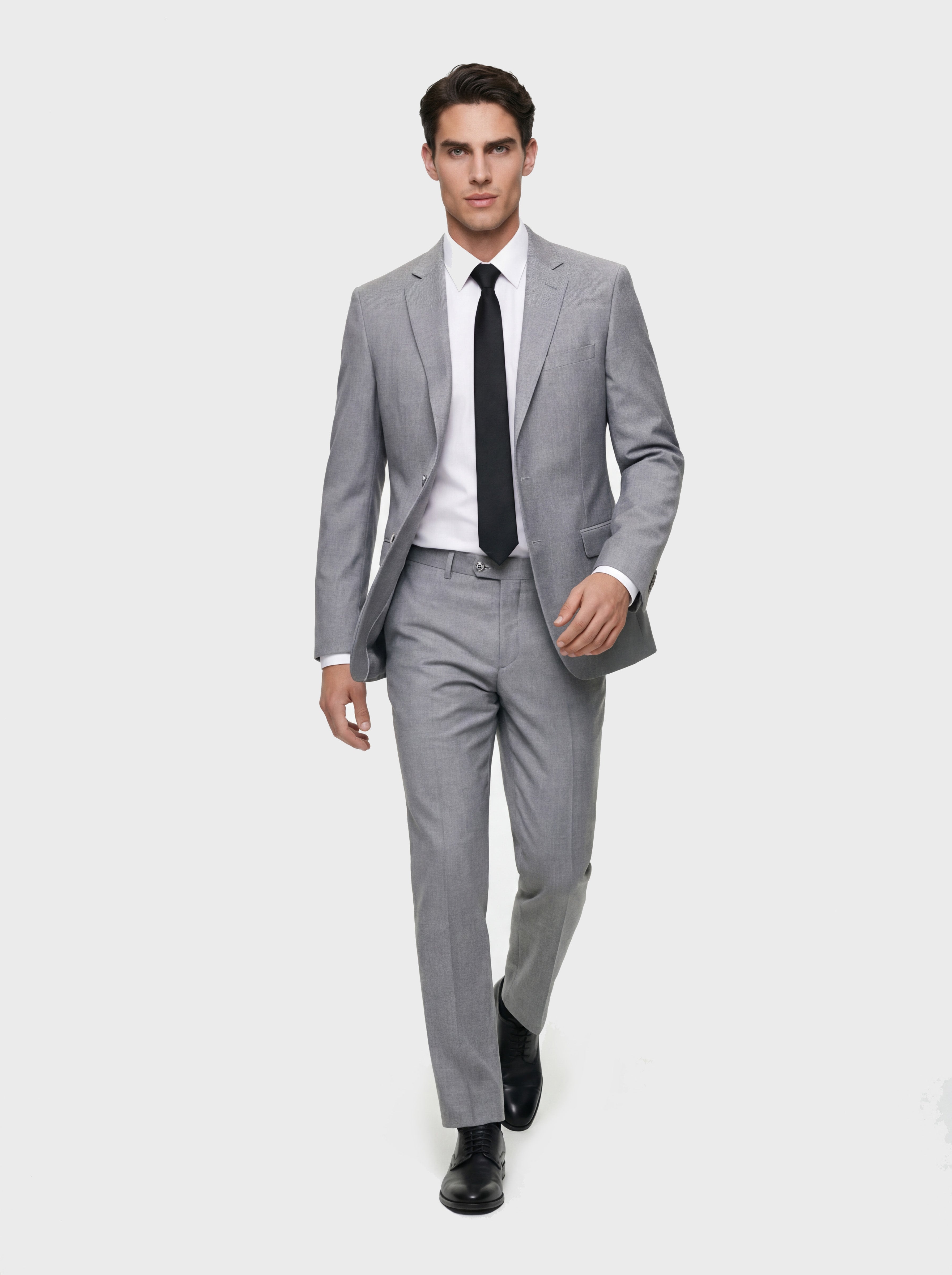 Modern Fit Wool Blend Suit