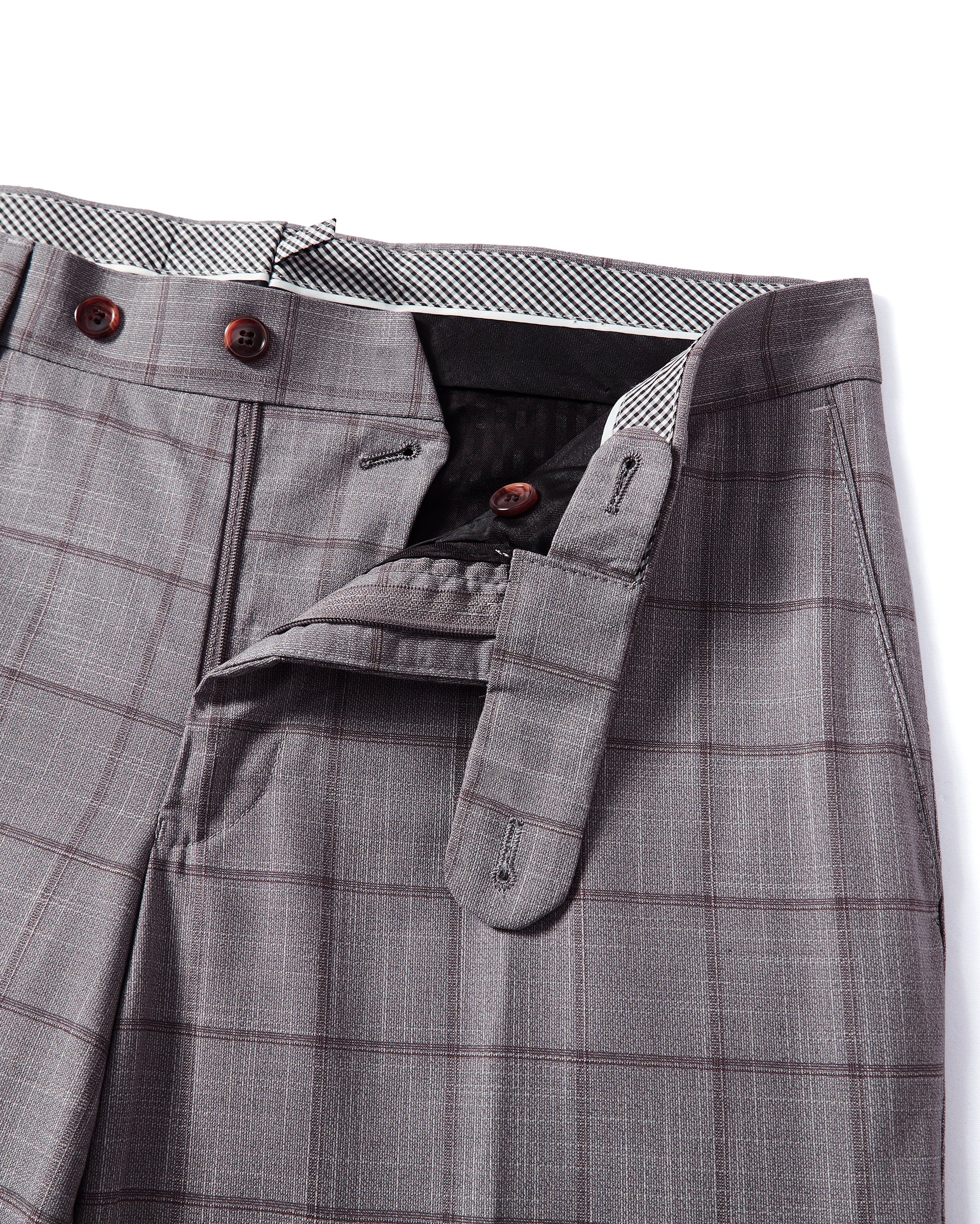 Checkered Modern Fit Suit