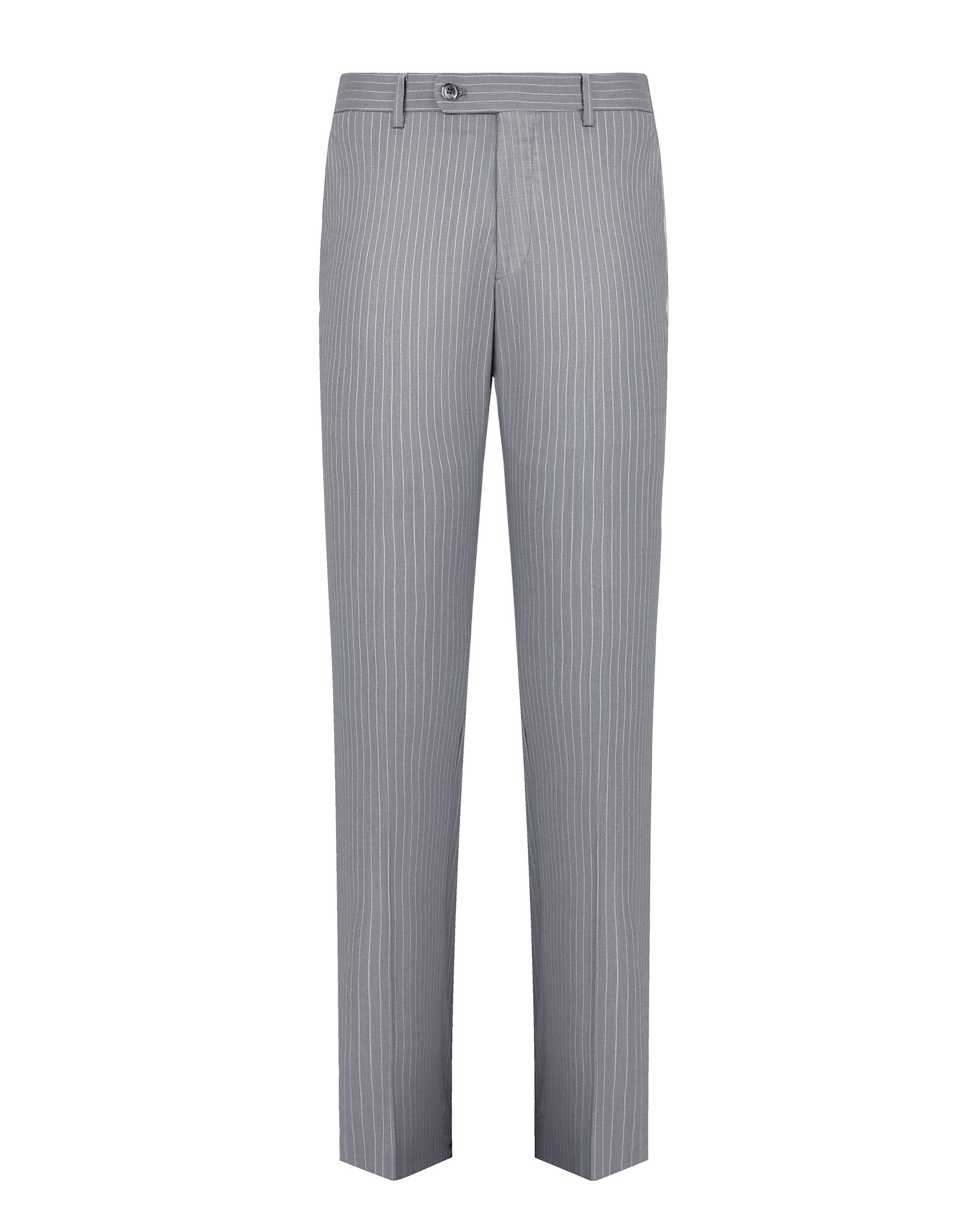 Pinstripe Modern Fit Wool Blend Suit