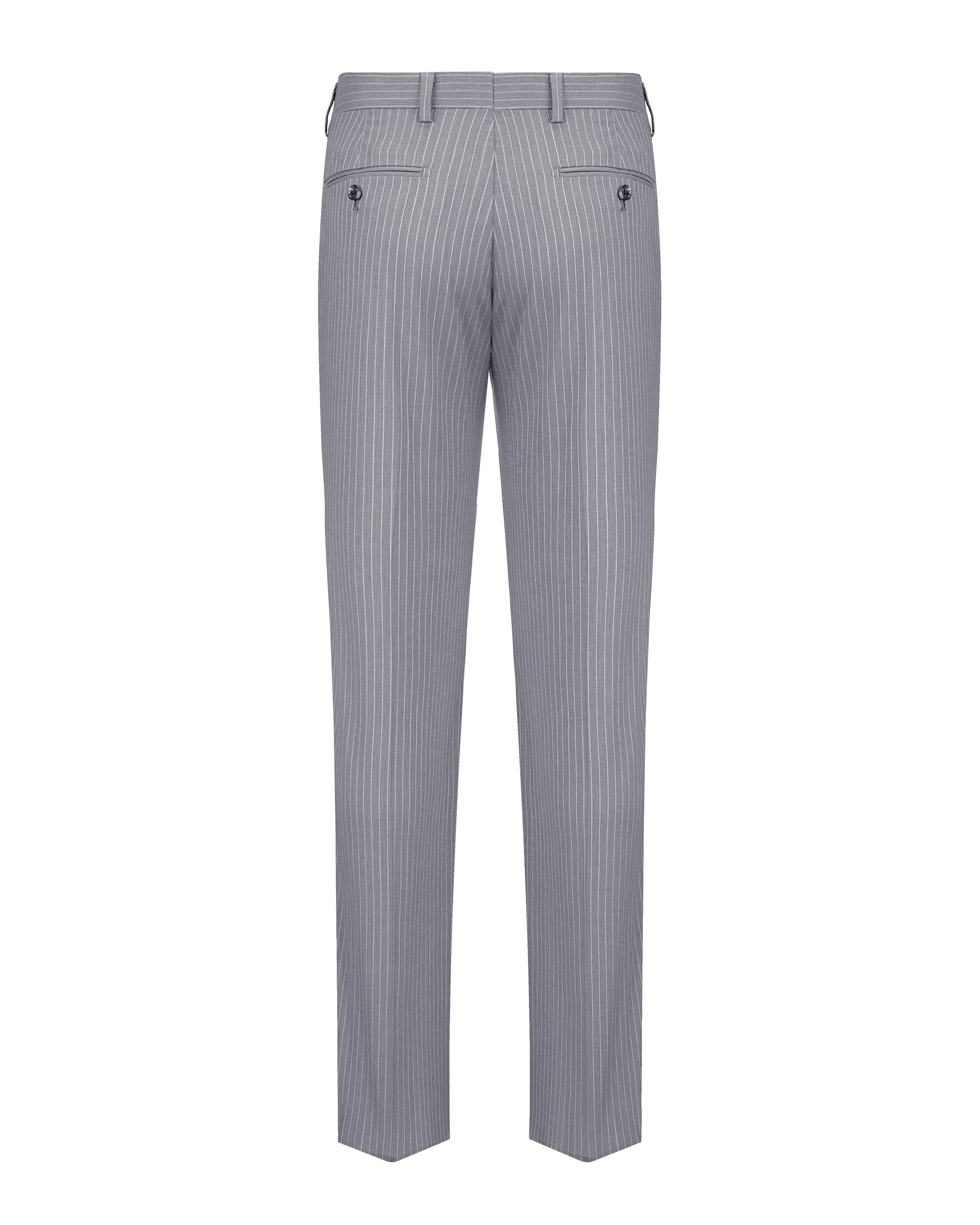 Pinstripe Modern Fit Wool Blend Suit