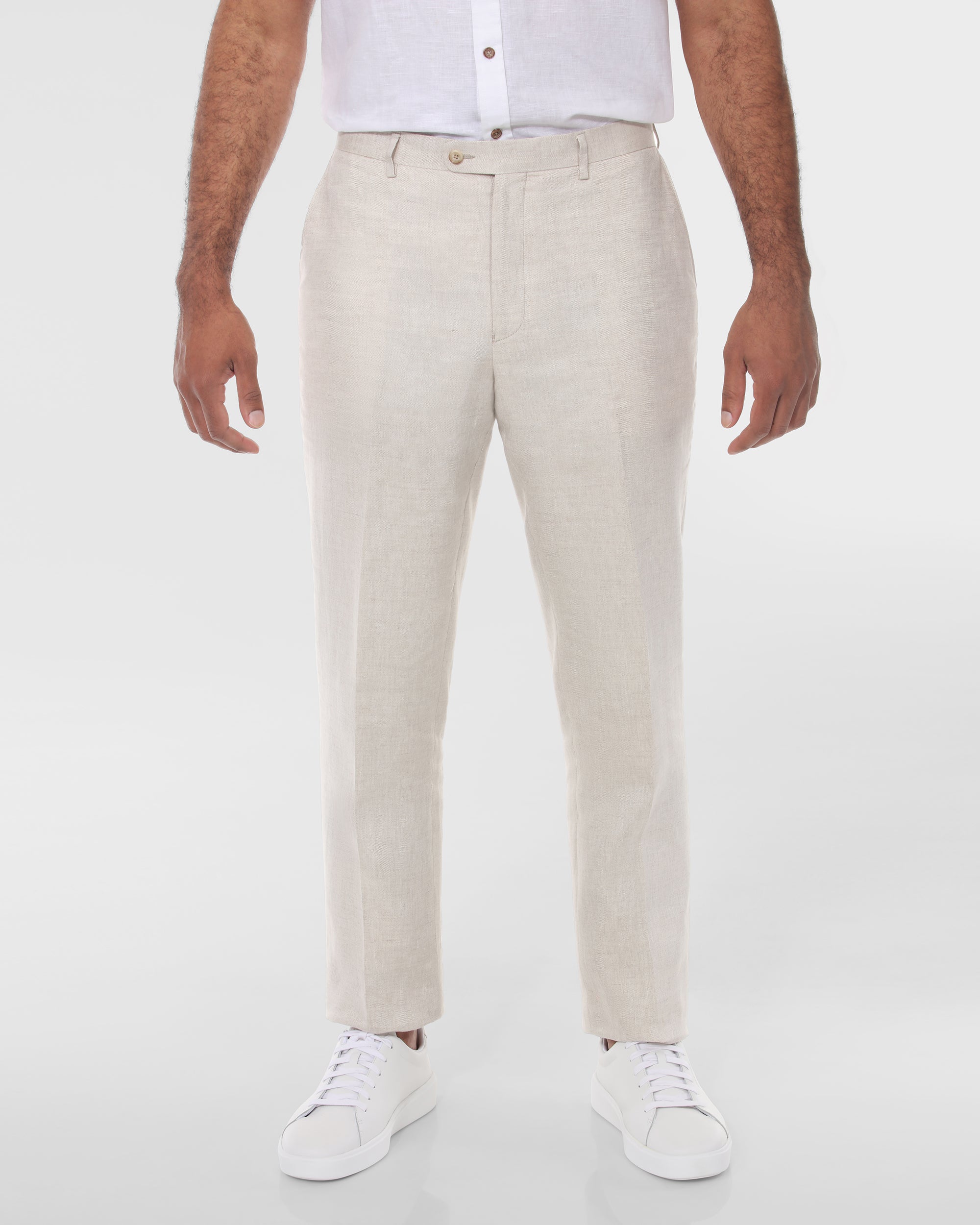 Fancy Modern Fit Linen Suit