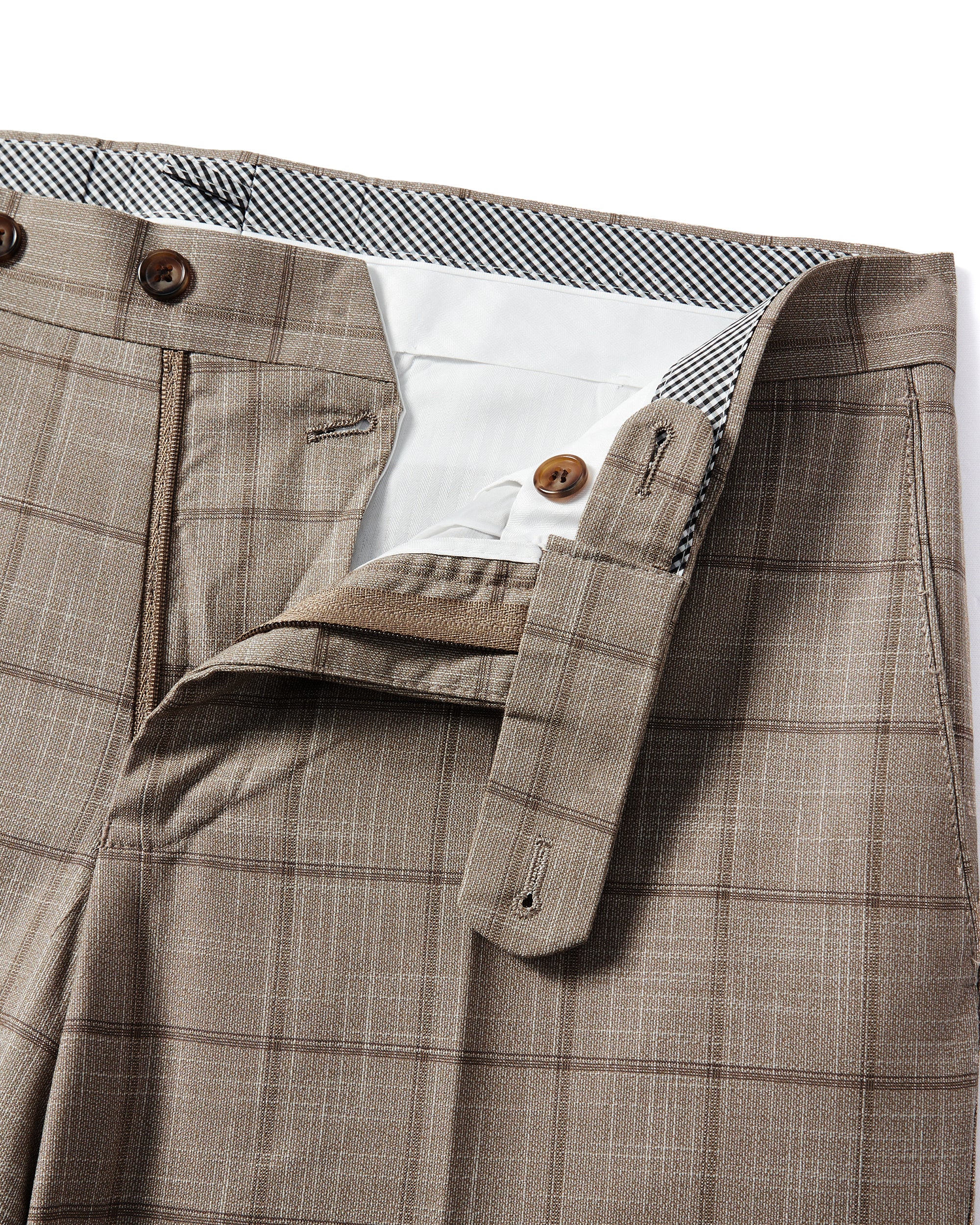 Checkered Modern Fit Suit