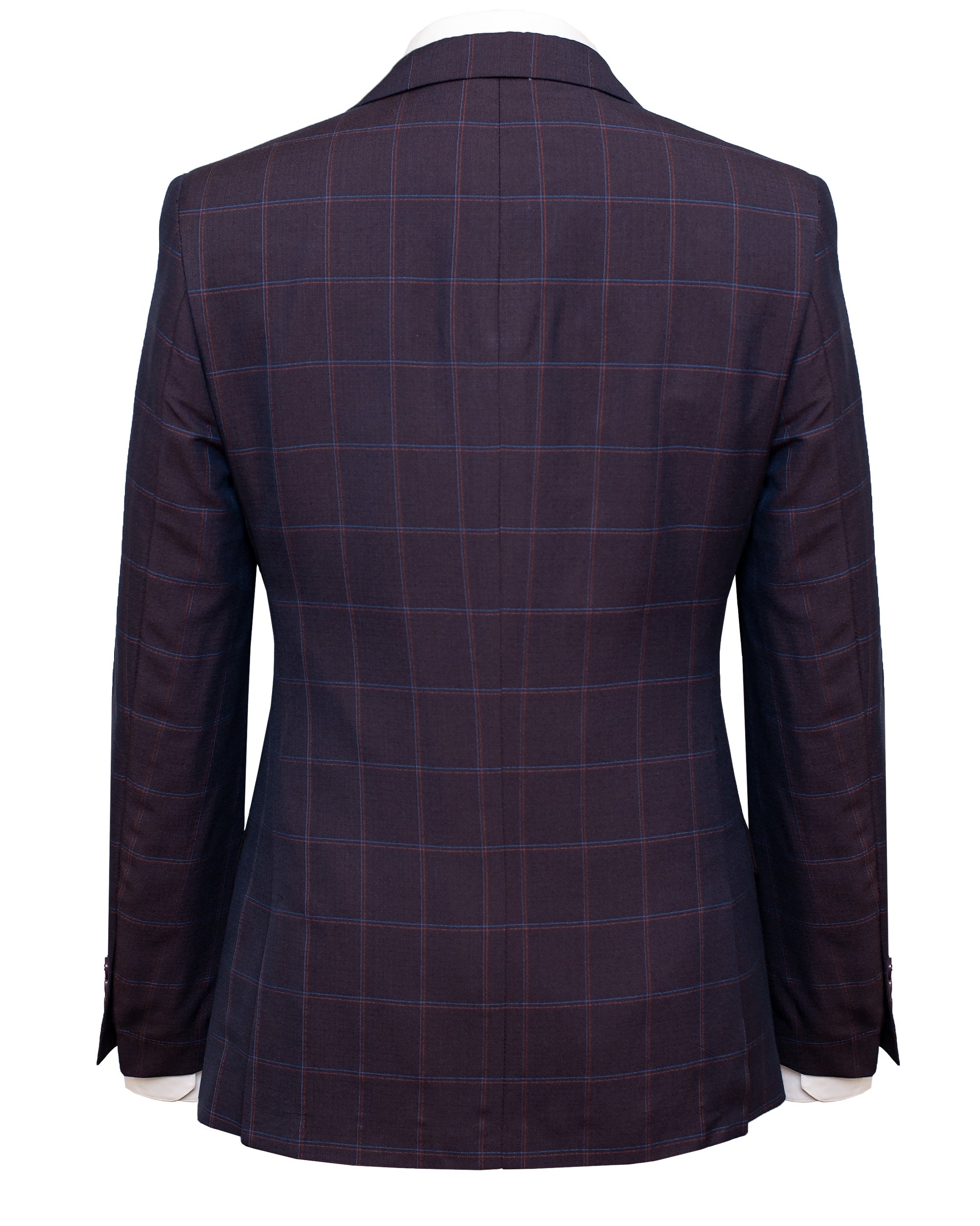 Window Pane Slim Fit Performance Suit
