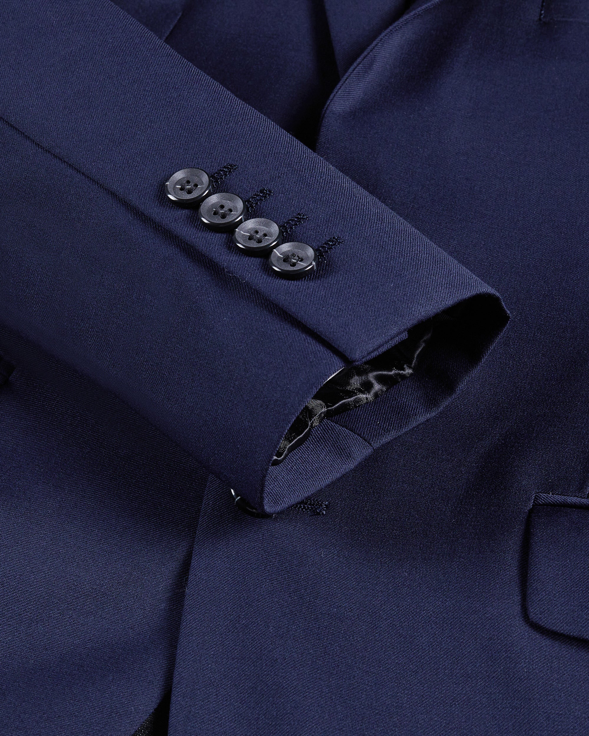 Wool Blend Slim Fit Suit