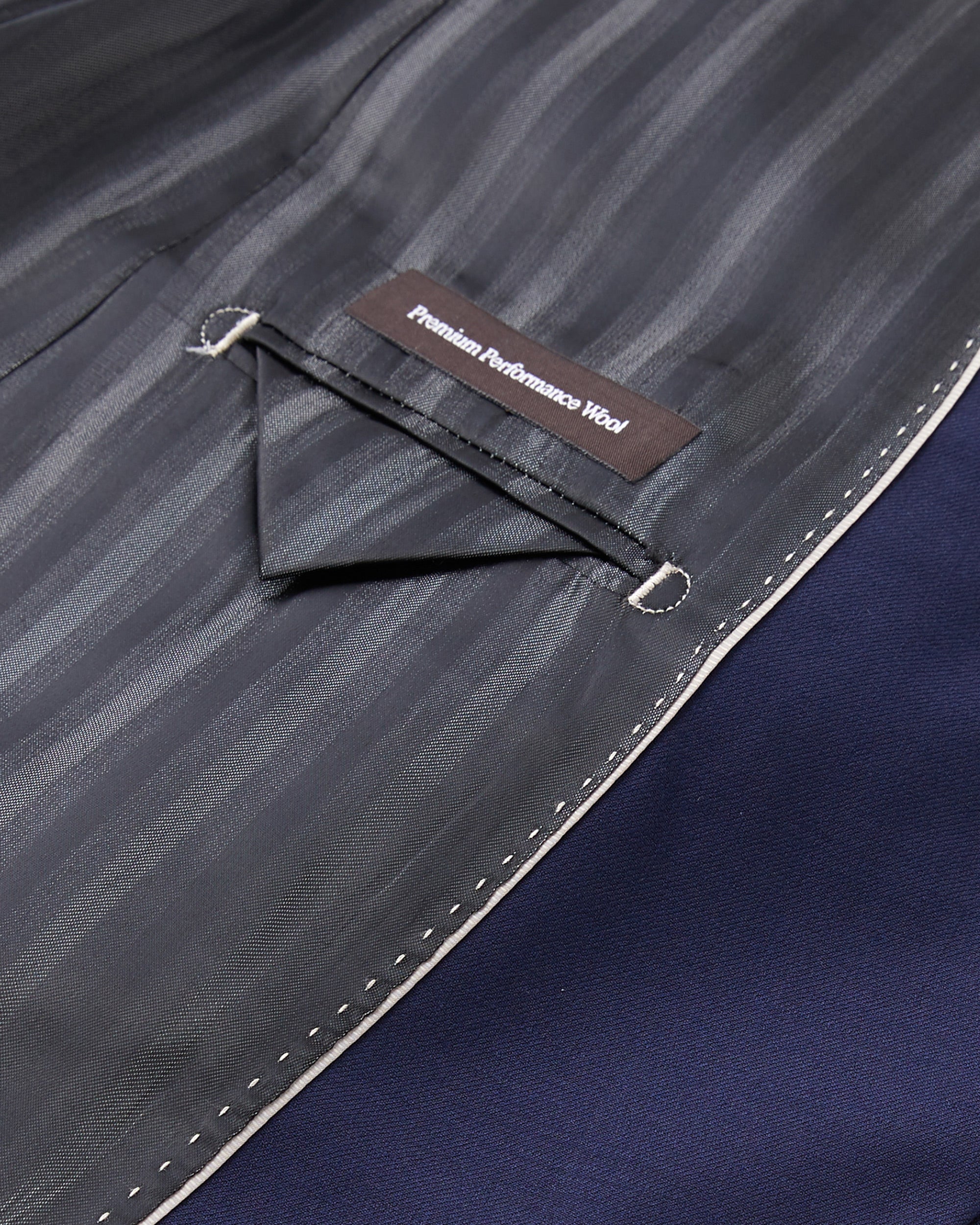 Wool Blend Slim Fit Suit