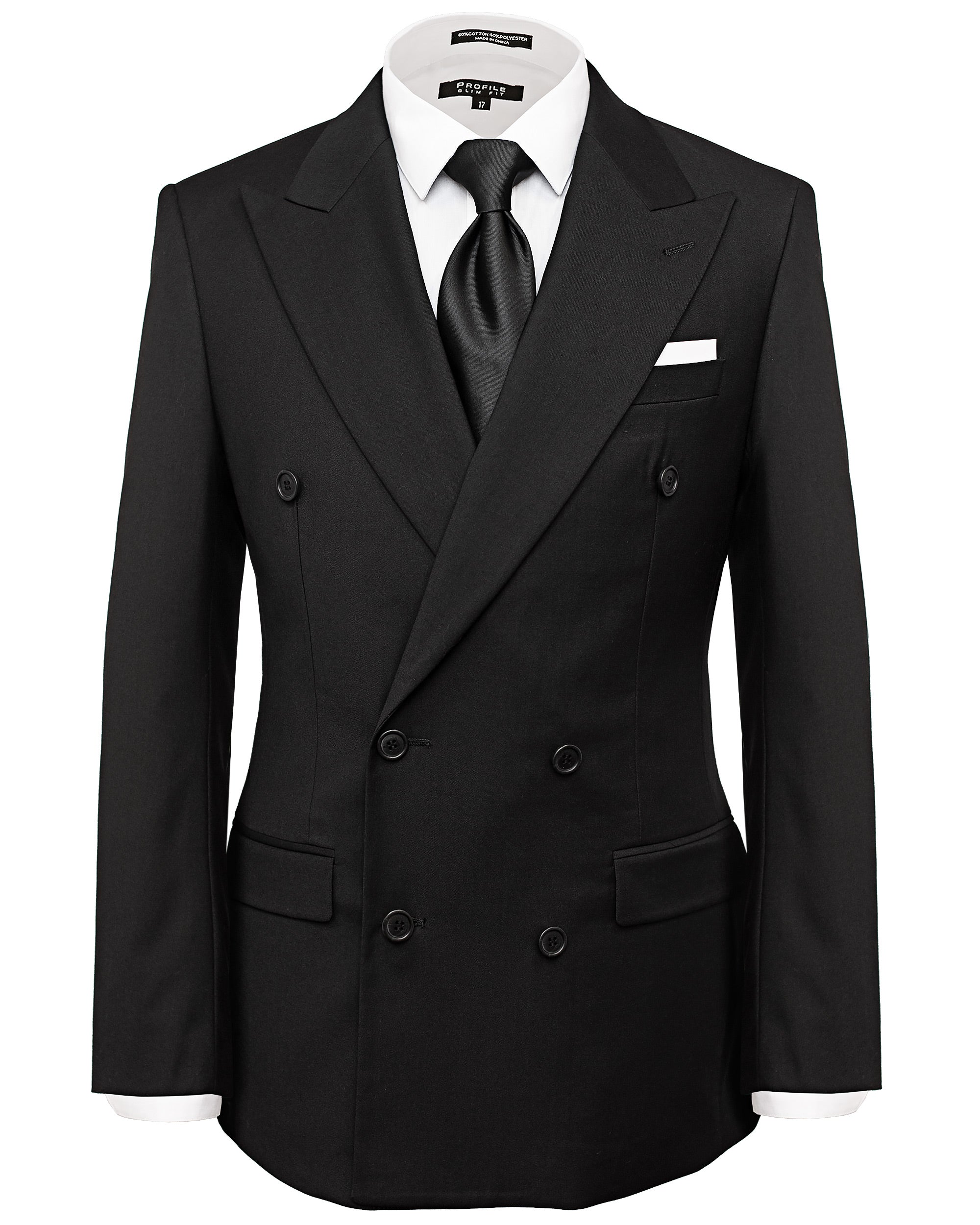 Tailored Double Breasted Performance Suit