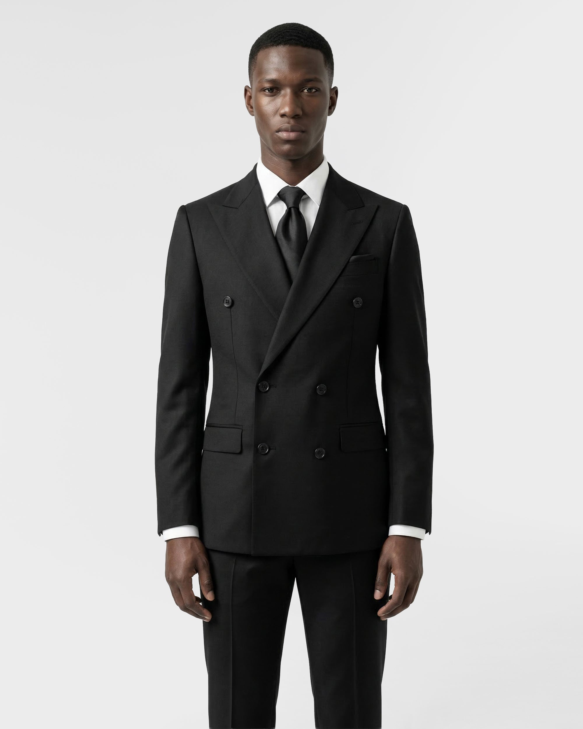 Tailored Double Breasted Performance Suit