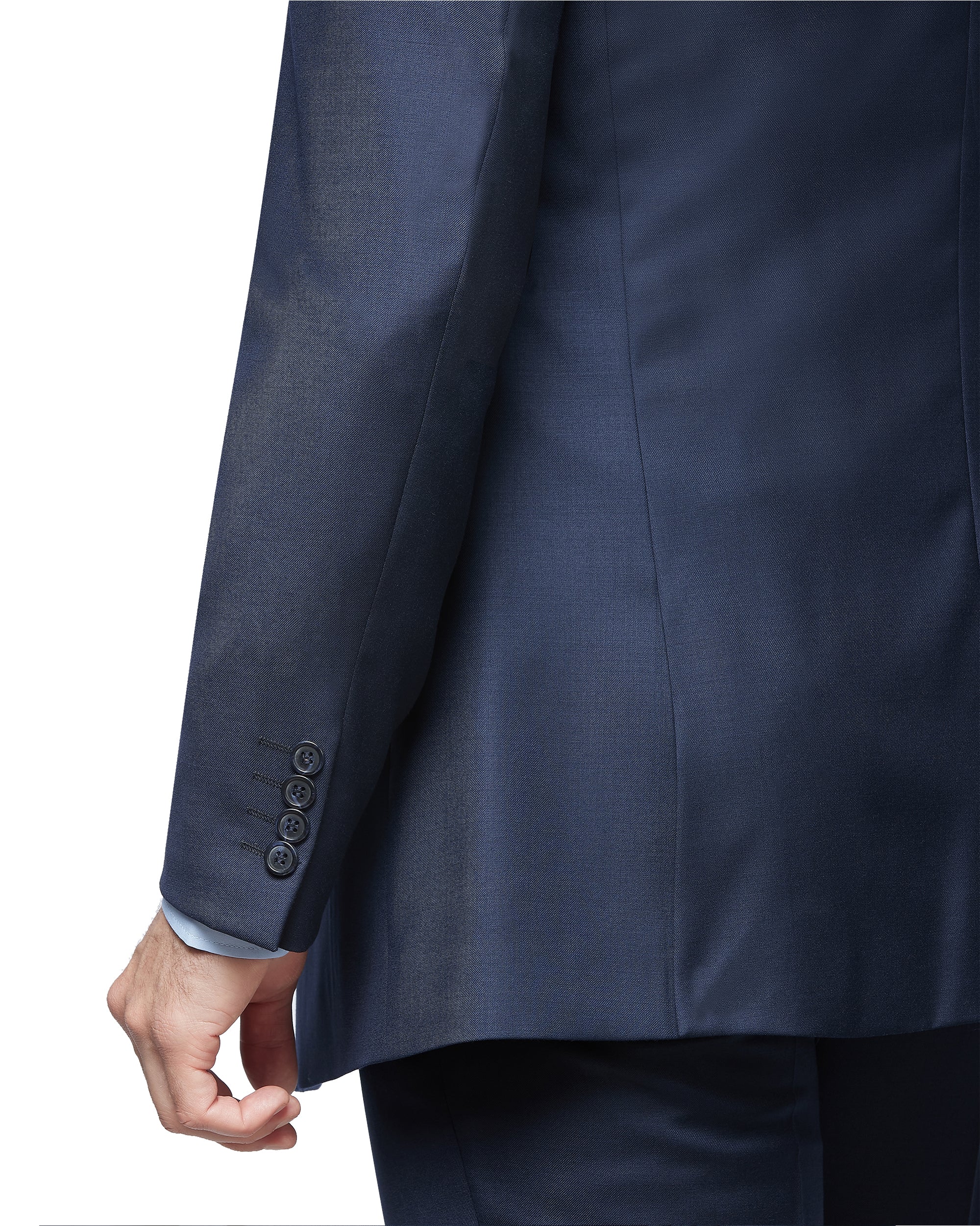 Tailored Double Breasted Wool Suit