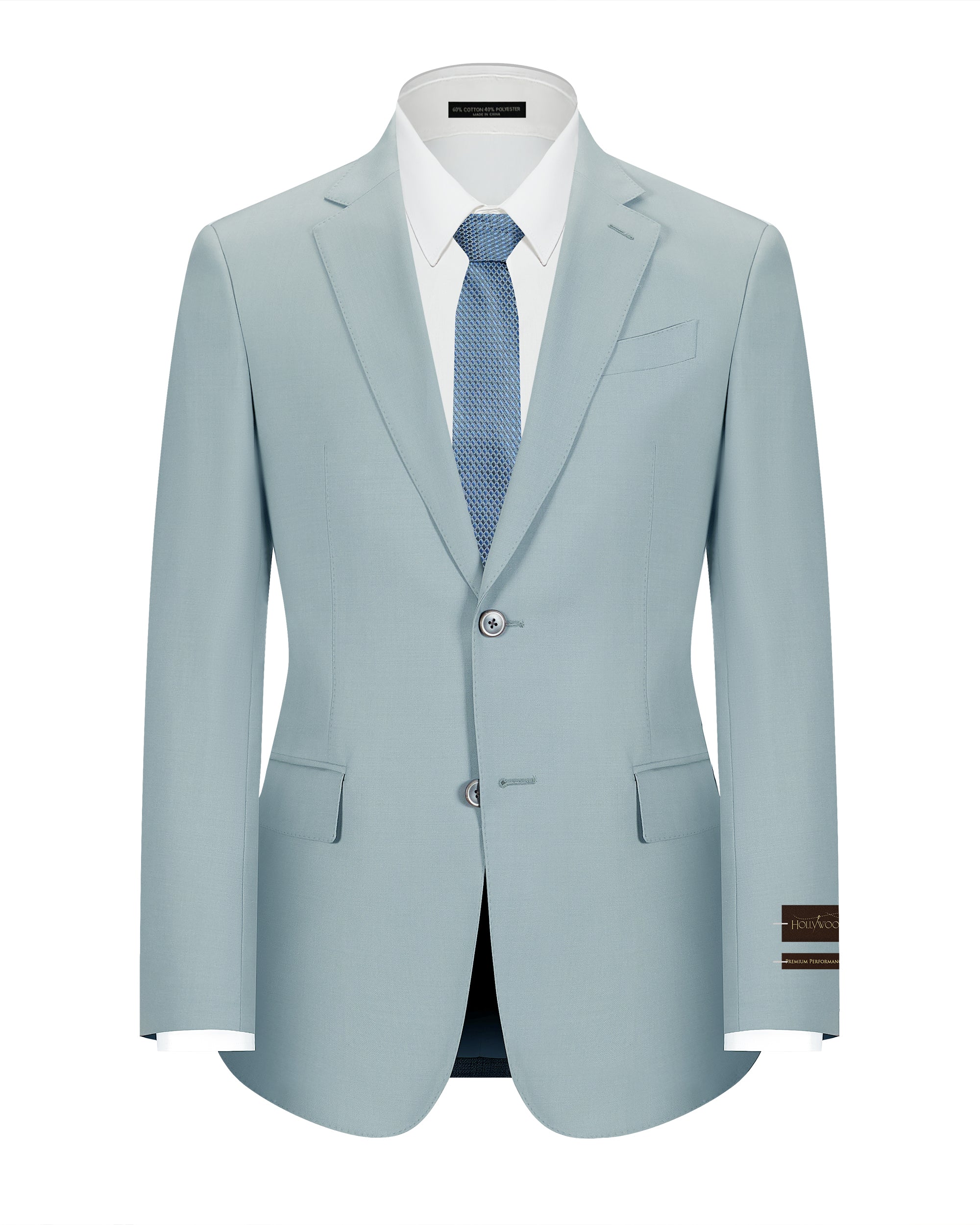Luxury Wool Tailored Fit Suit