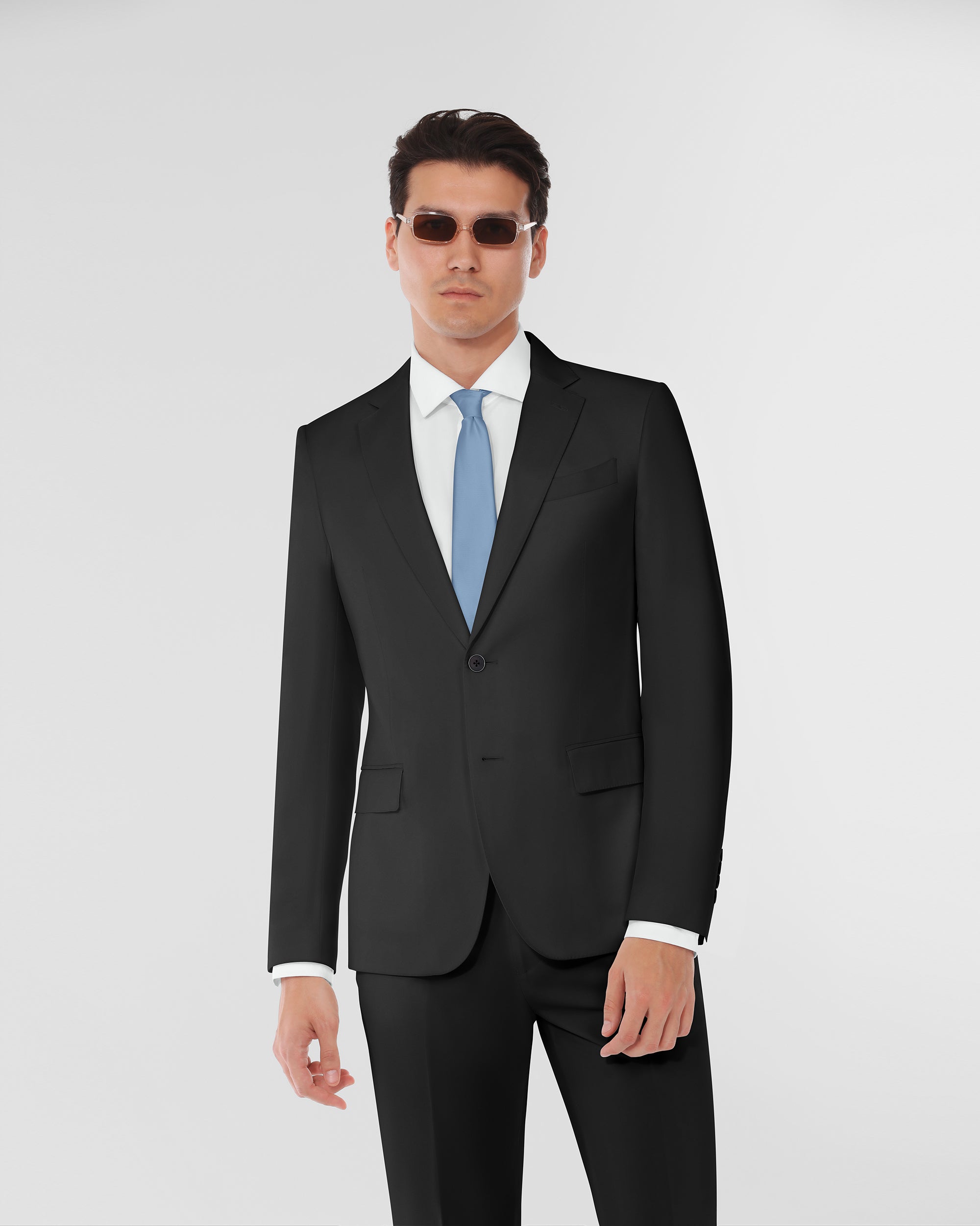 Luxury Wool Tailored Fit Suit