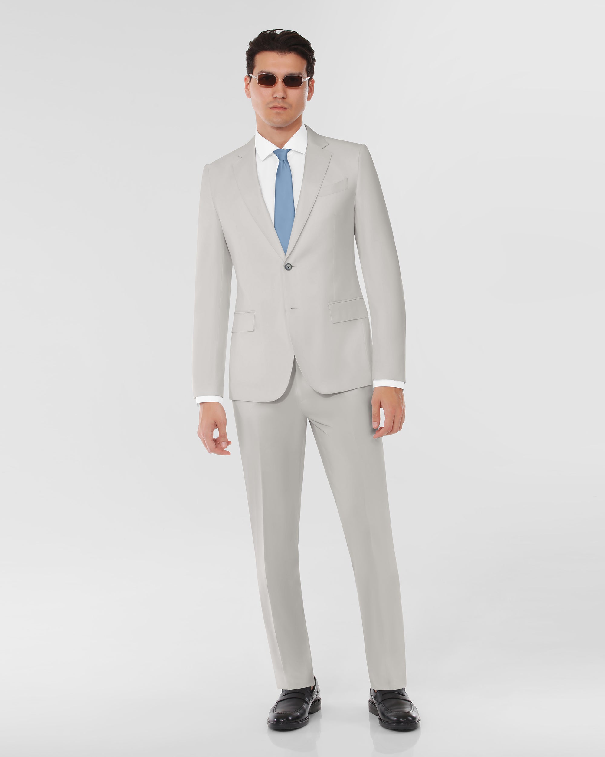 Luxury Wool Tailored Fit Suit