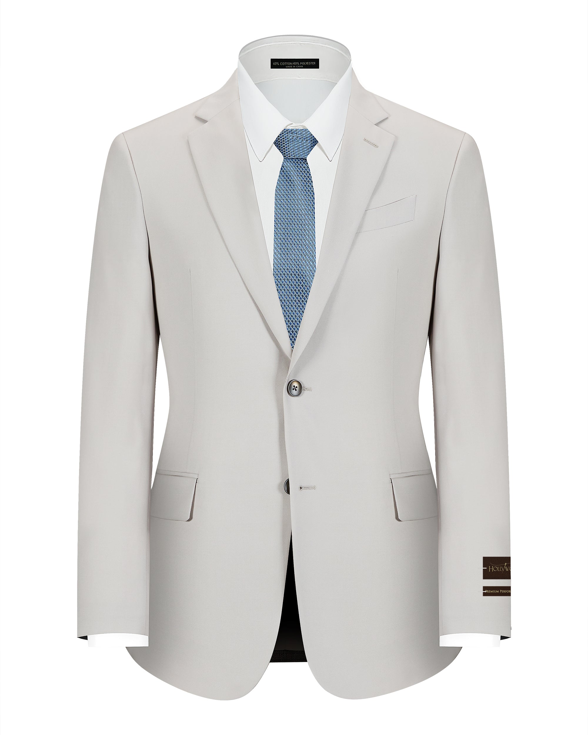 Luxury Wool Tailored Fit Suit