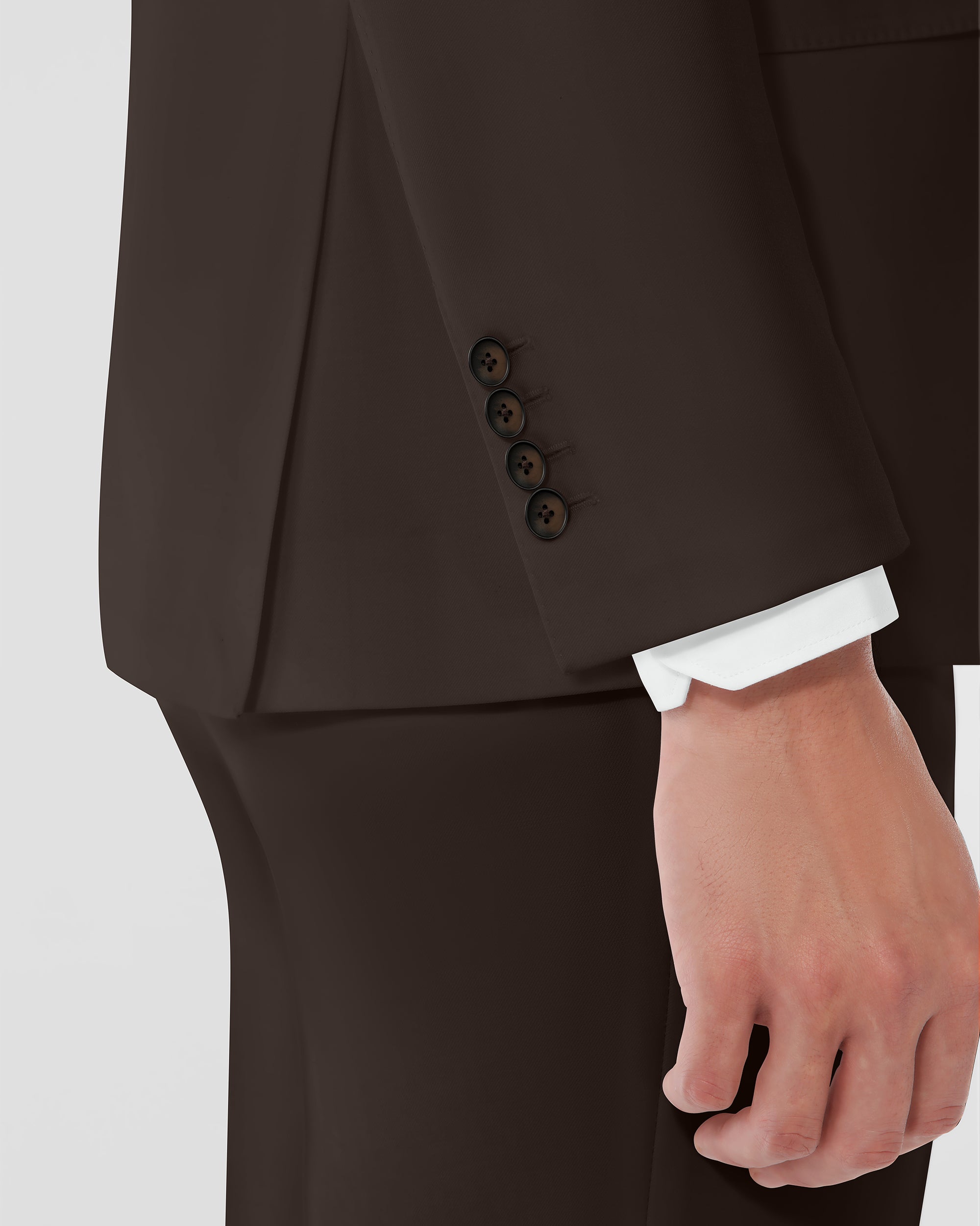 Luxury Wool Tailored Fit Suit