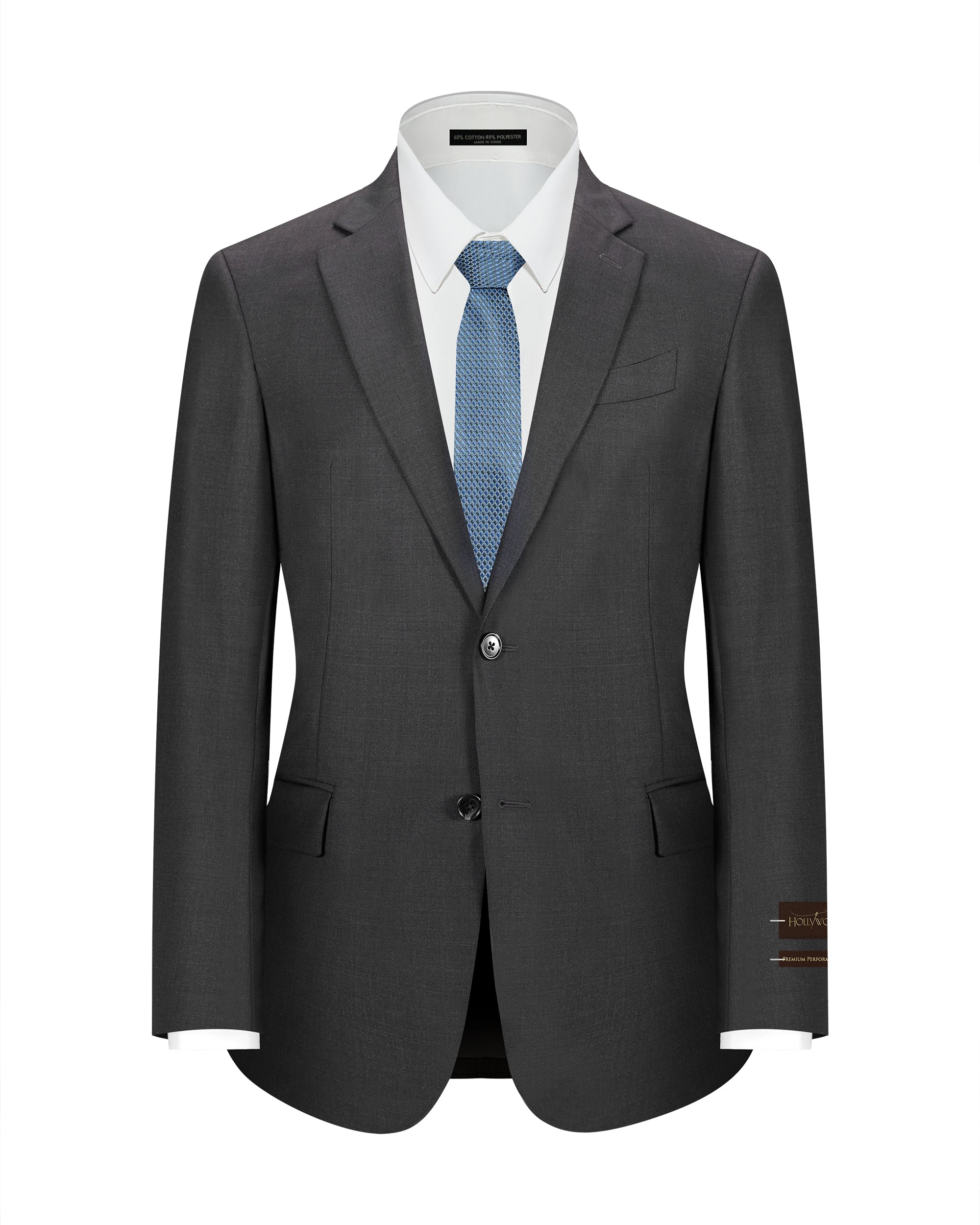 Luxury Wool Tailored Fit Suit