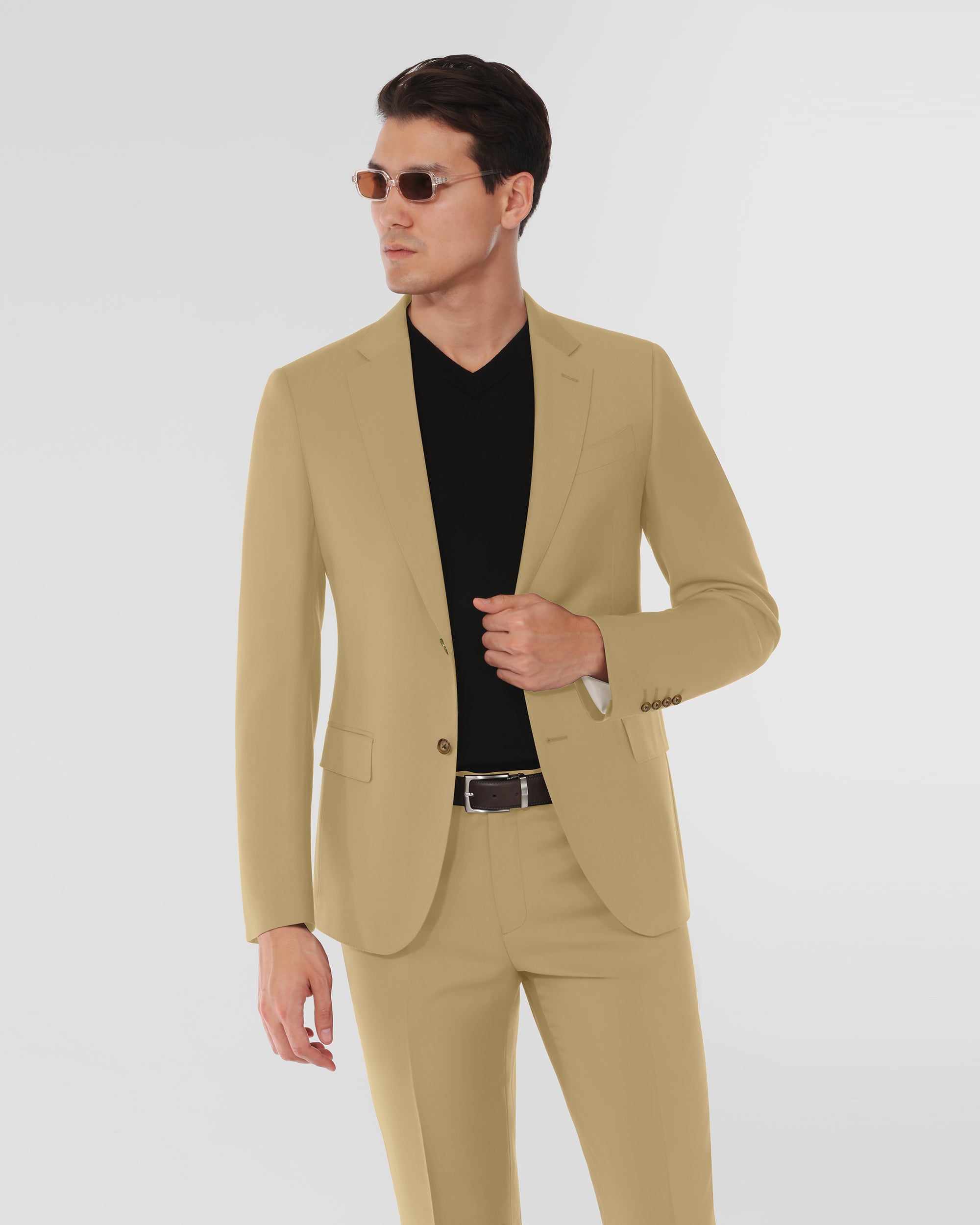 Luxury Wool Tailored Fit Suit