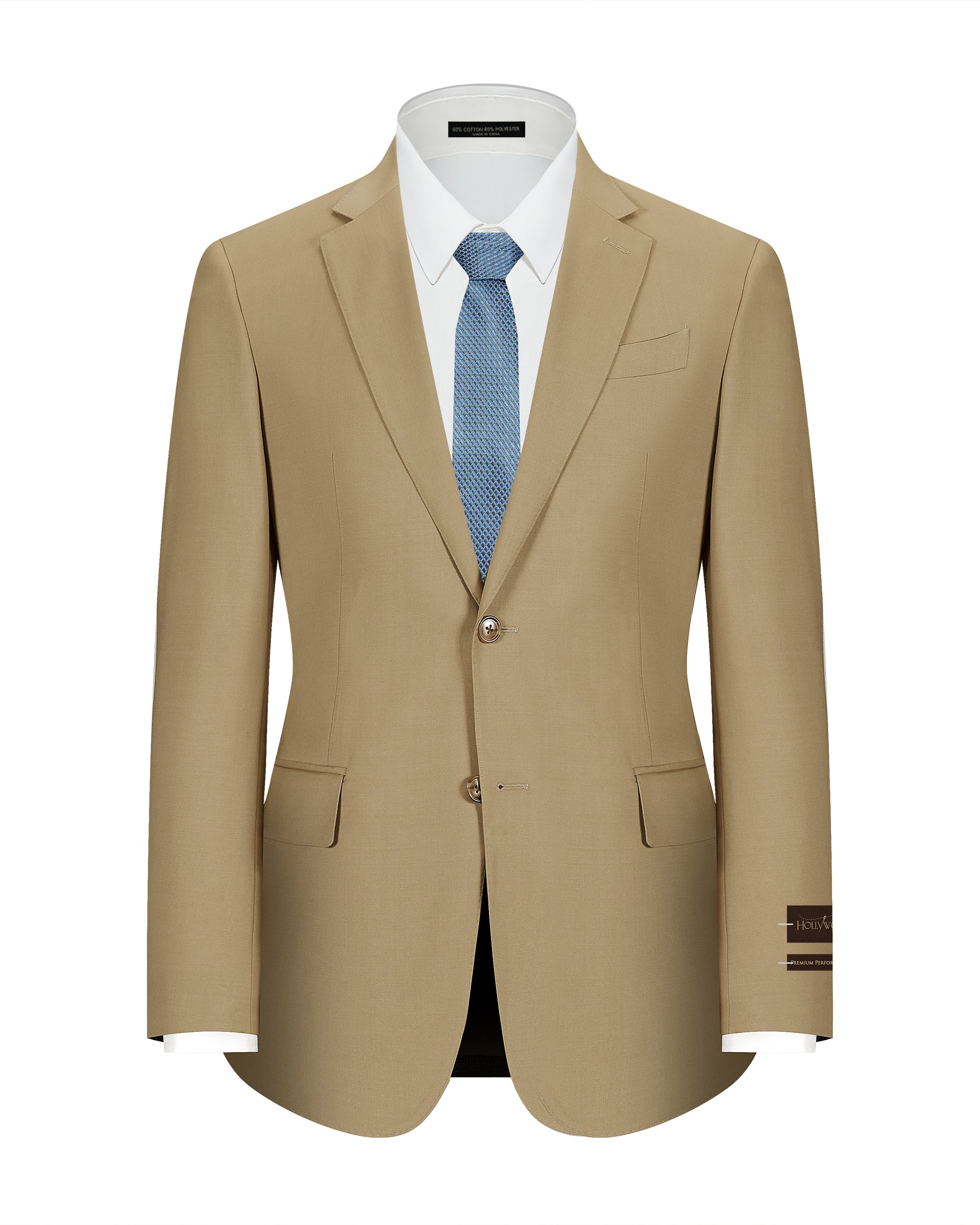 Luxury Wool Tailored Fit Suit