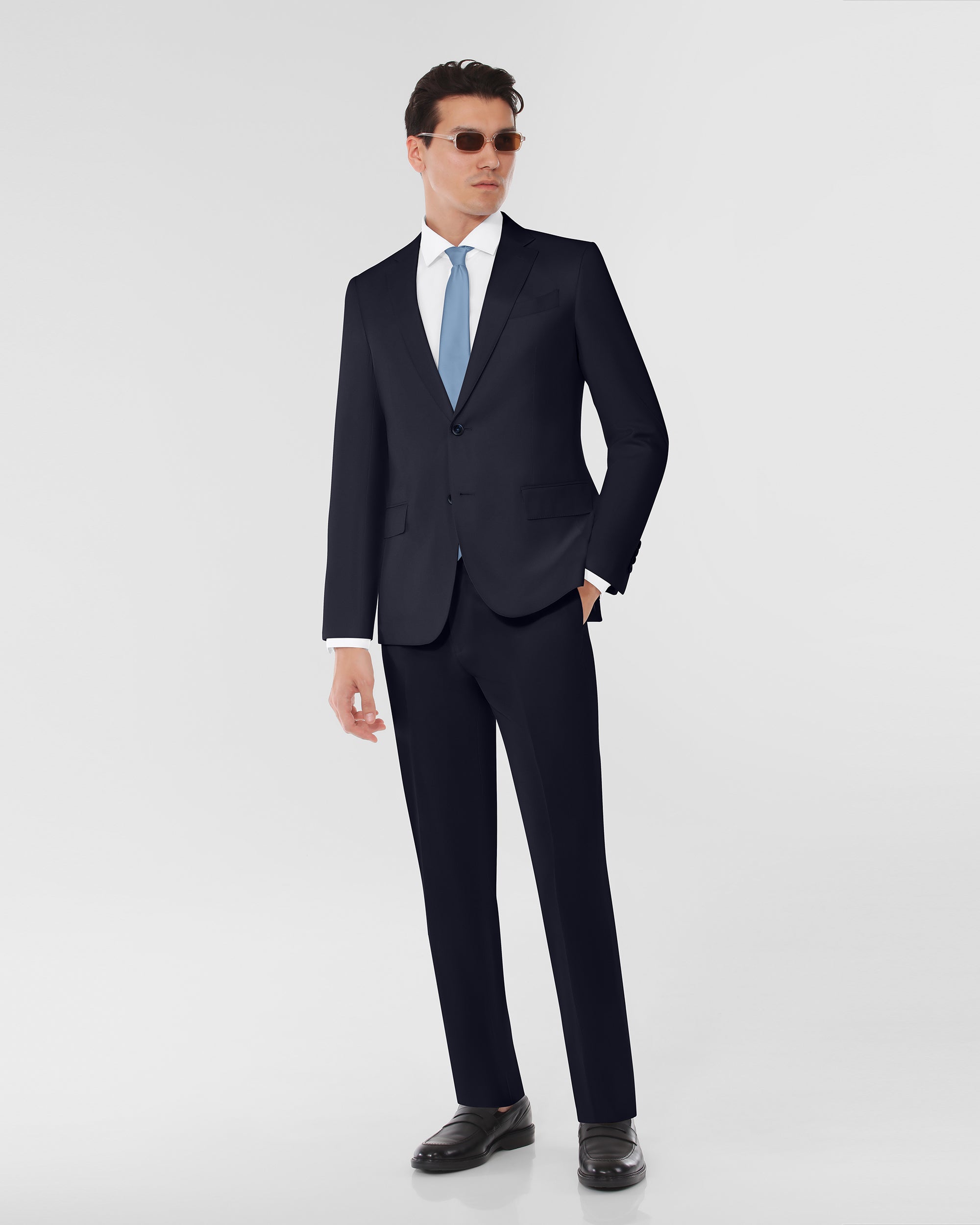 Luxury Wool Tailored Fit Suit