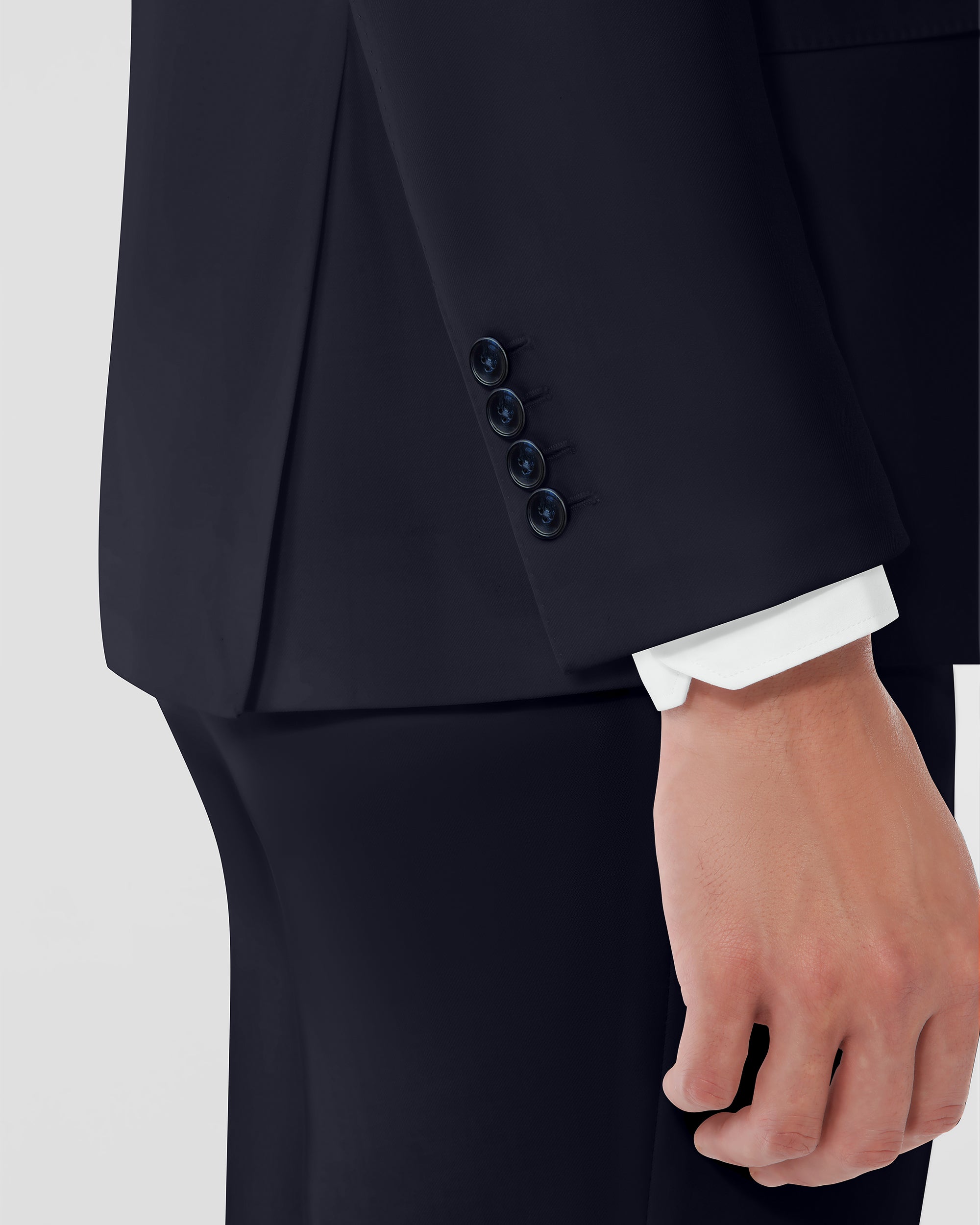 Luxury Wool Tailored Fit Suit