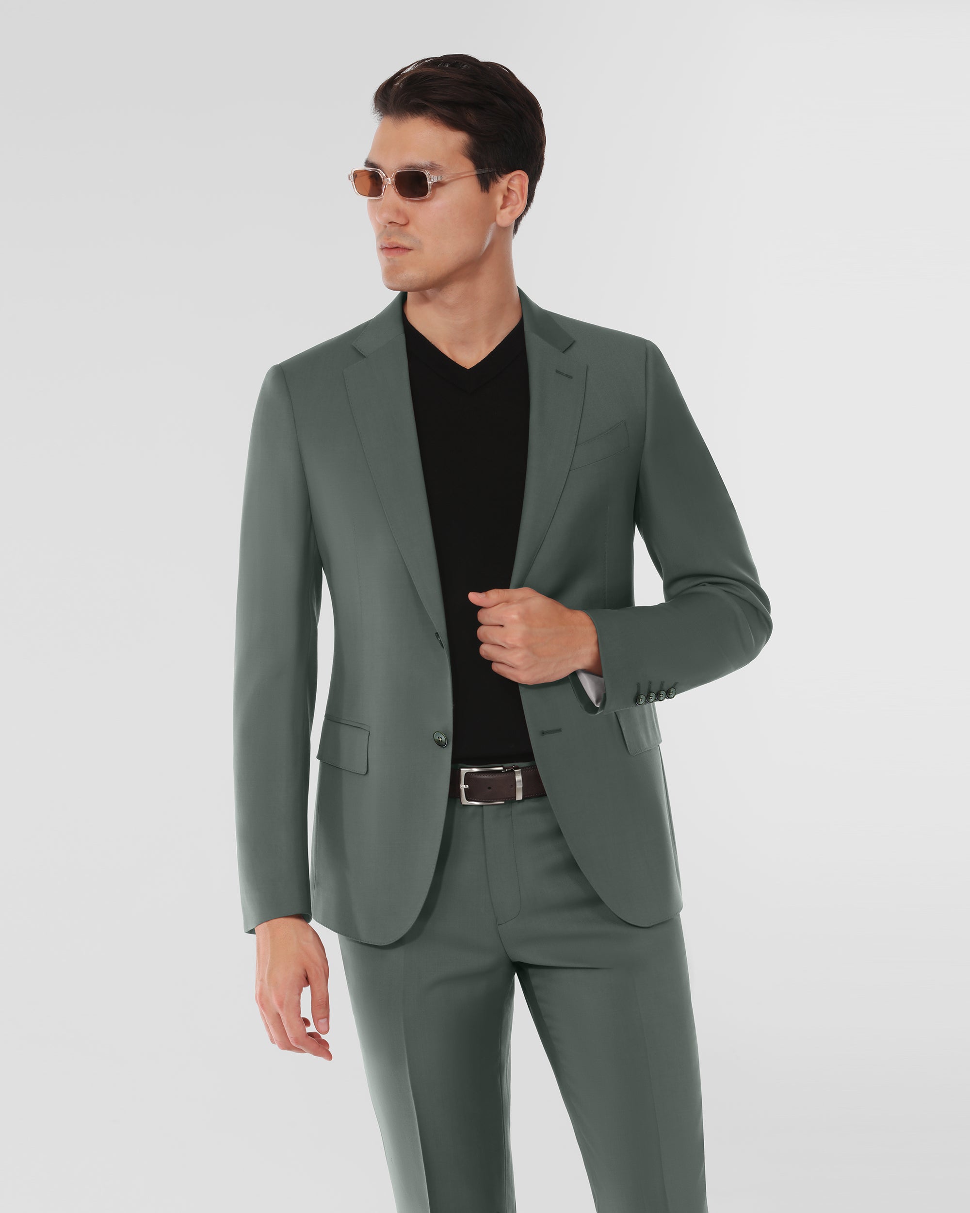 Luxury Wool Tailored Fit Suit
