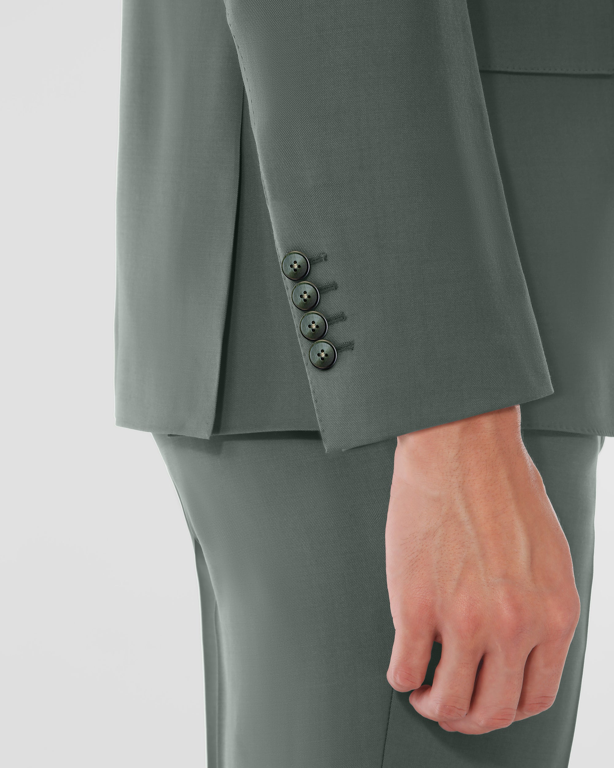 Luxury Wool Tailored Fit Suit