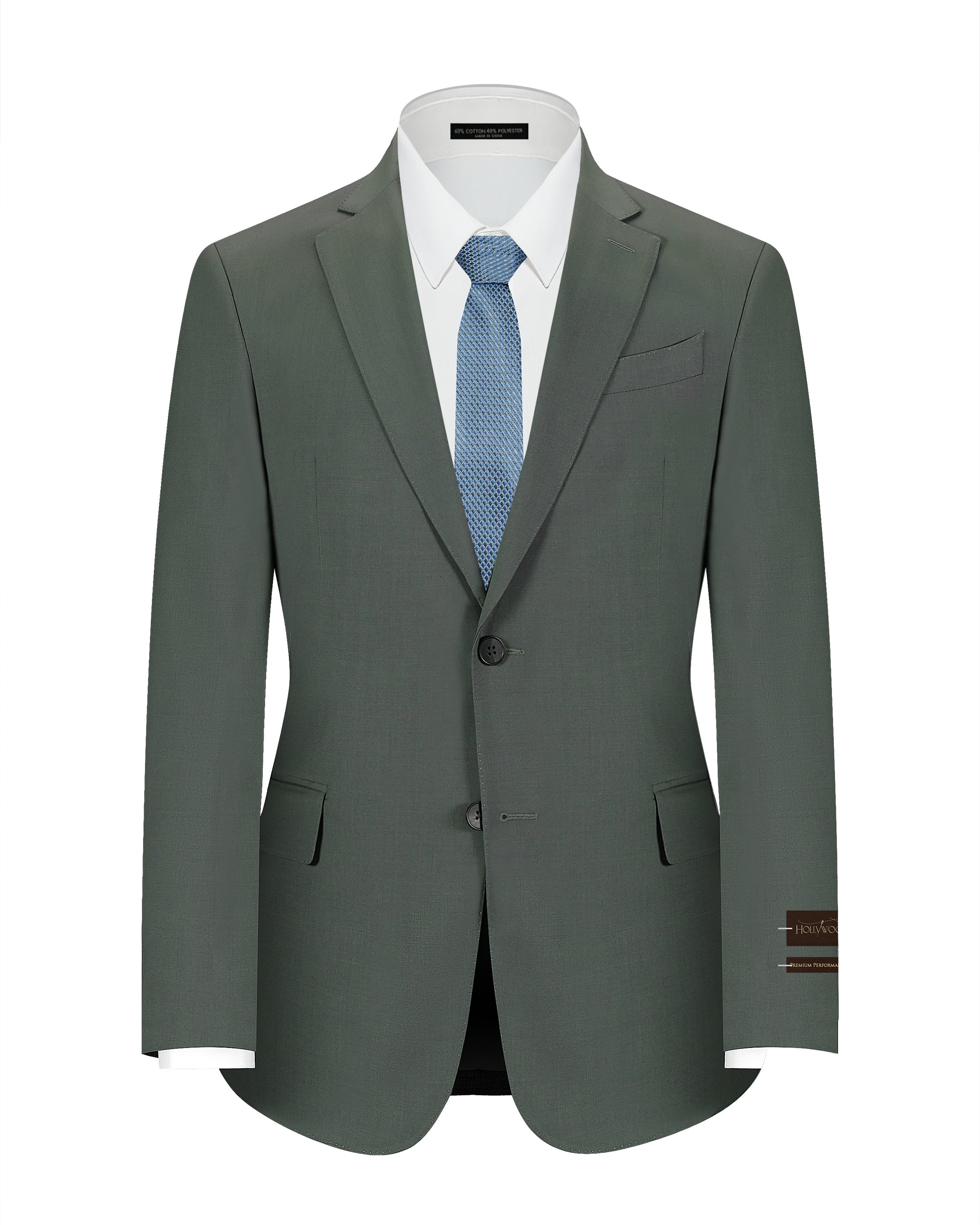 Luxury Wool Tailored Fit Suit