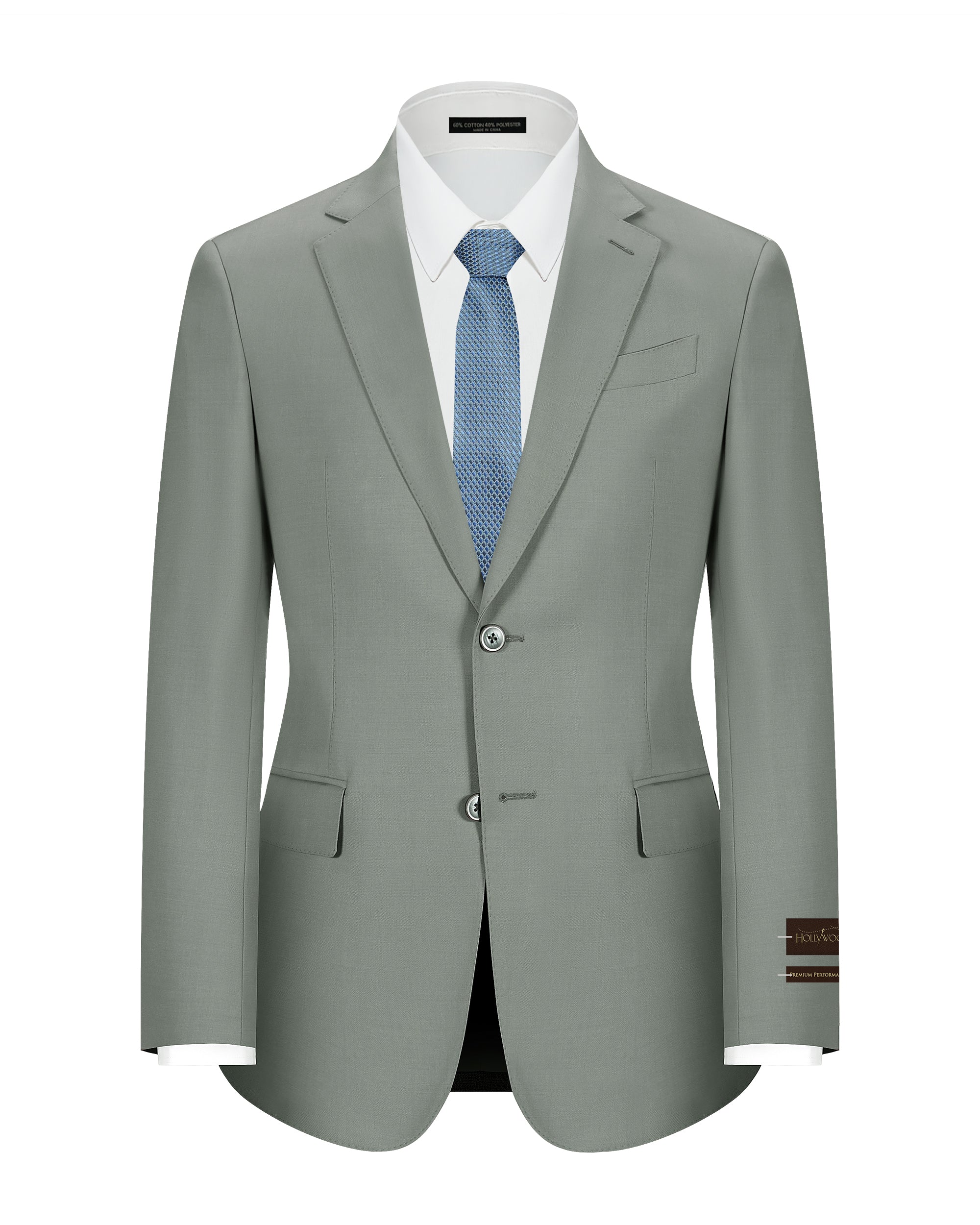 Luxury Wool Tailored Fit Suit
