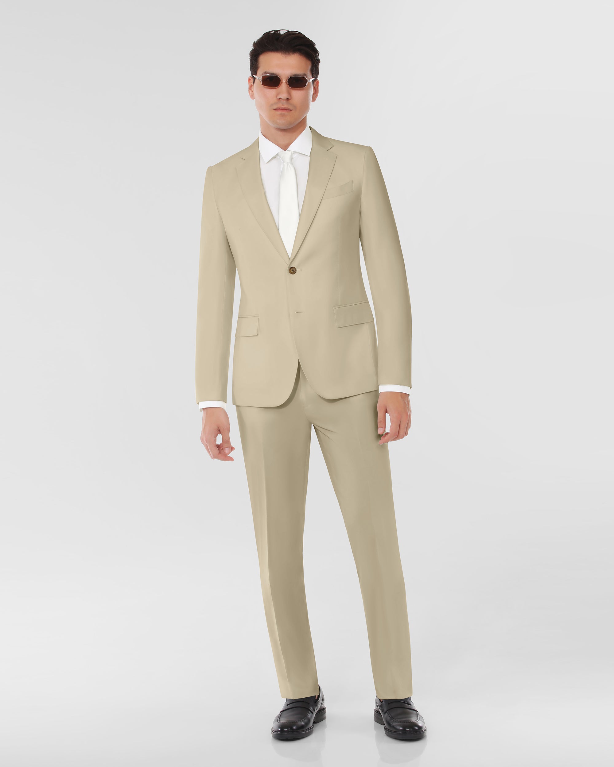 Luxury Wool Tailored Fit Suit