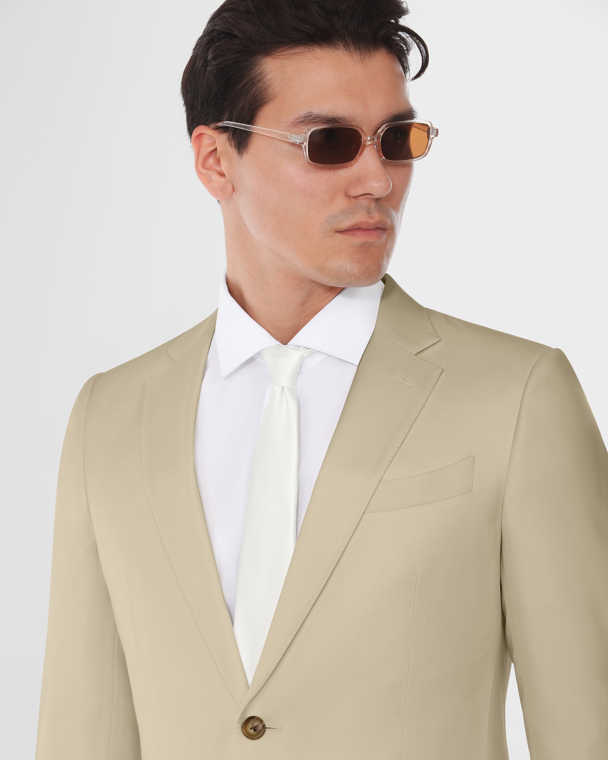 Luxury Wool Tailored Fit Suit