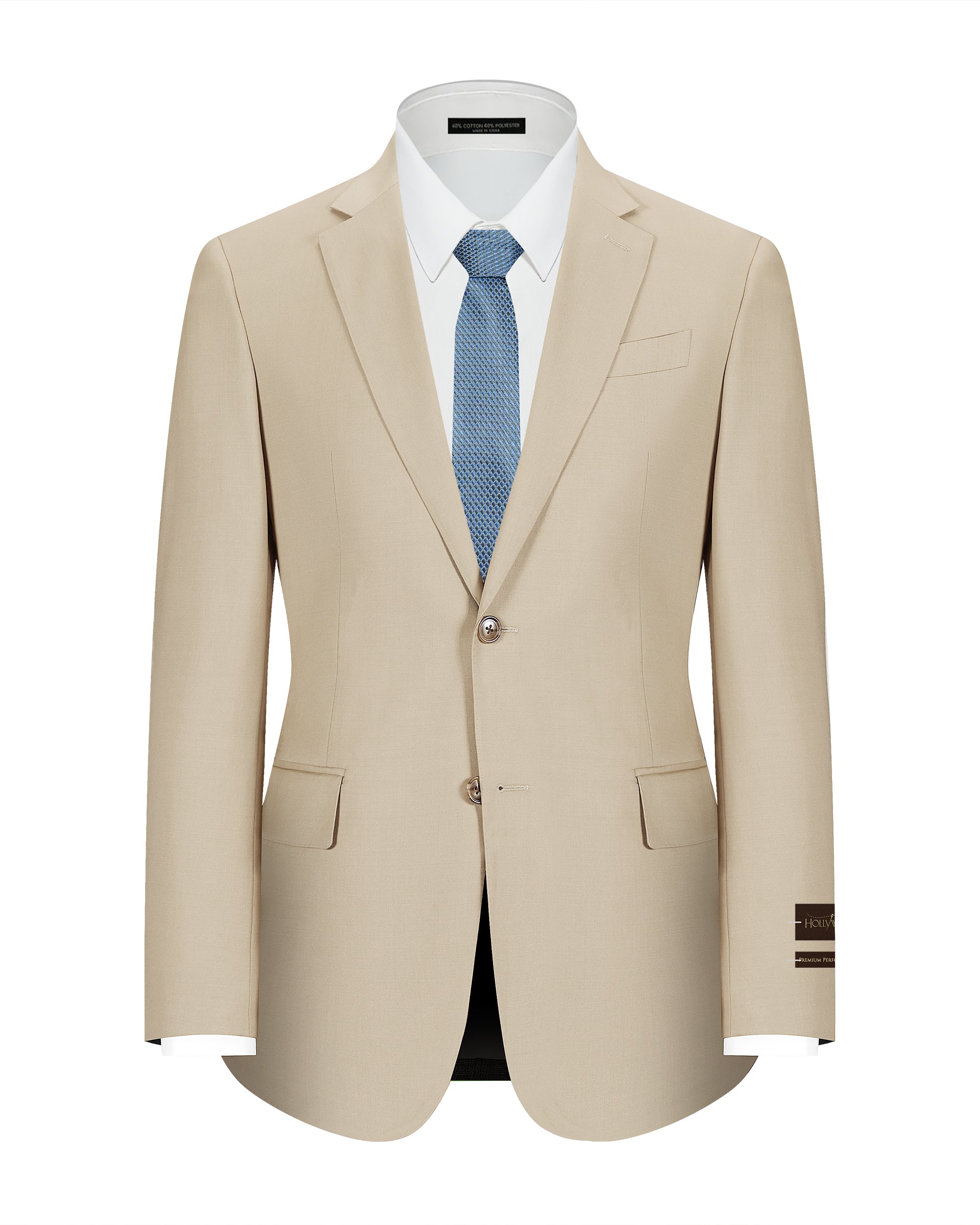 Luxury Wool Tailored Fit Suit